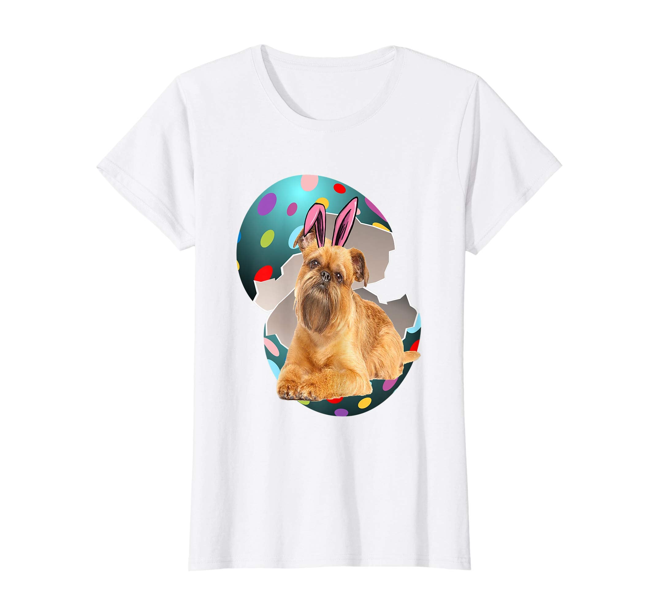Brussels Griffon Dad Mom Easter Day Gift T shirt
