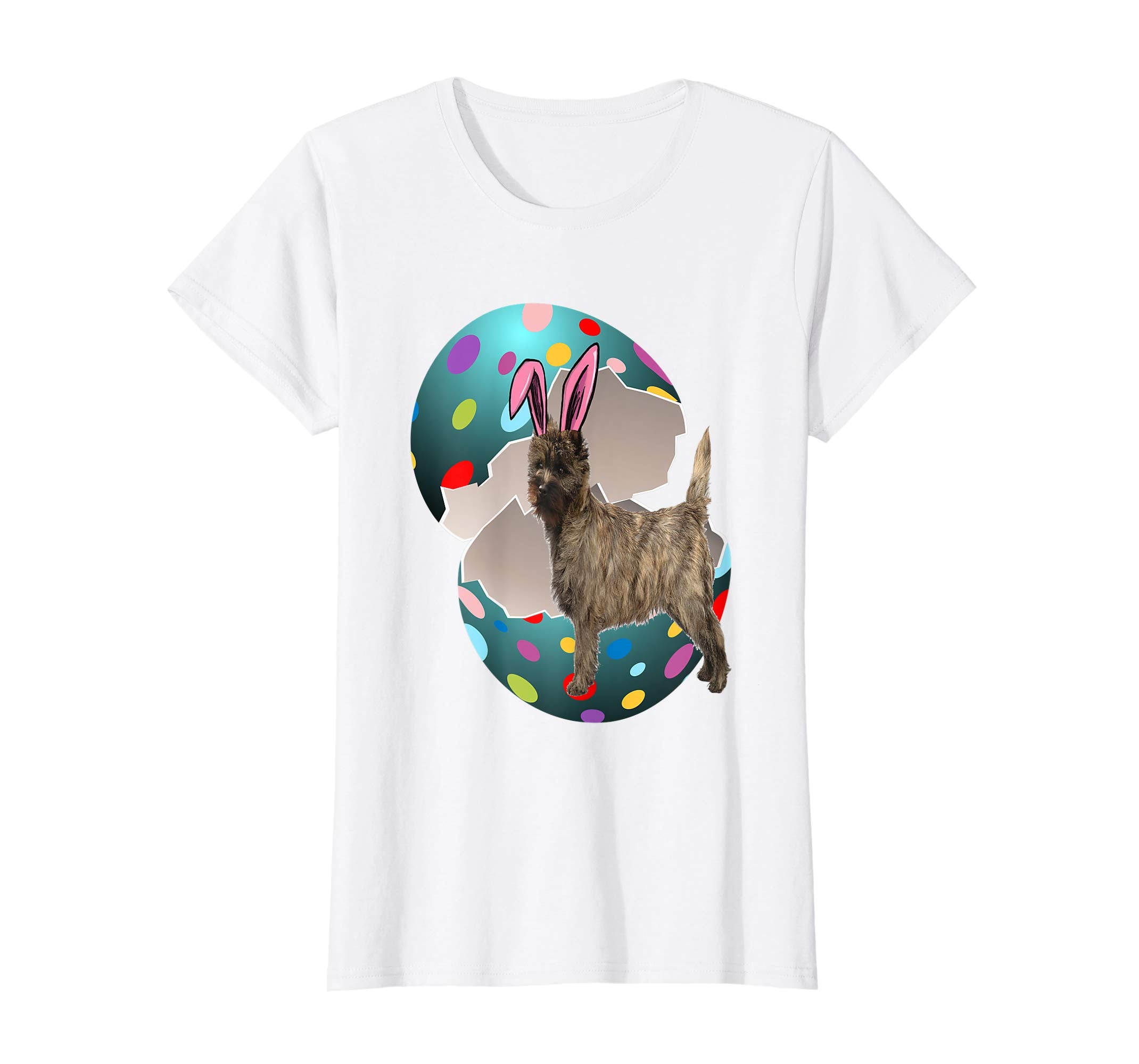 Cairn Terrier Dad Mom Easter Day Gift T shirt