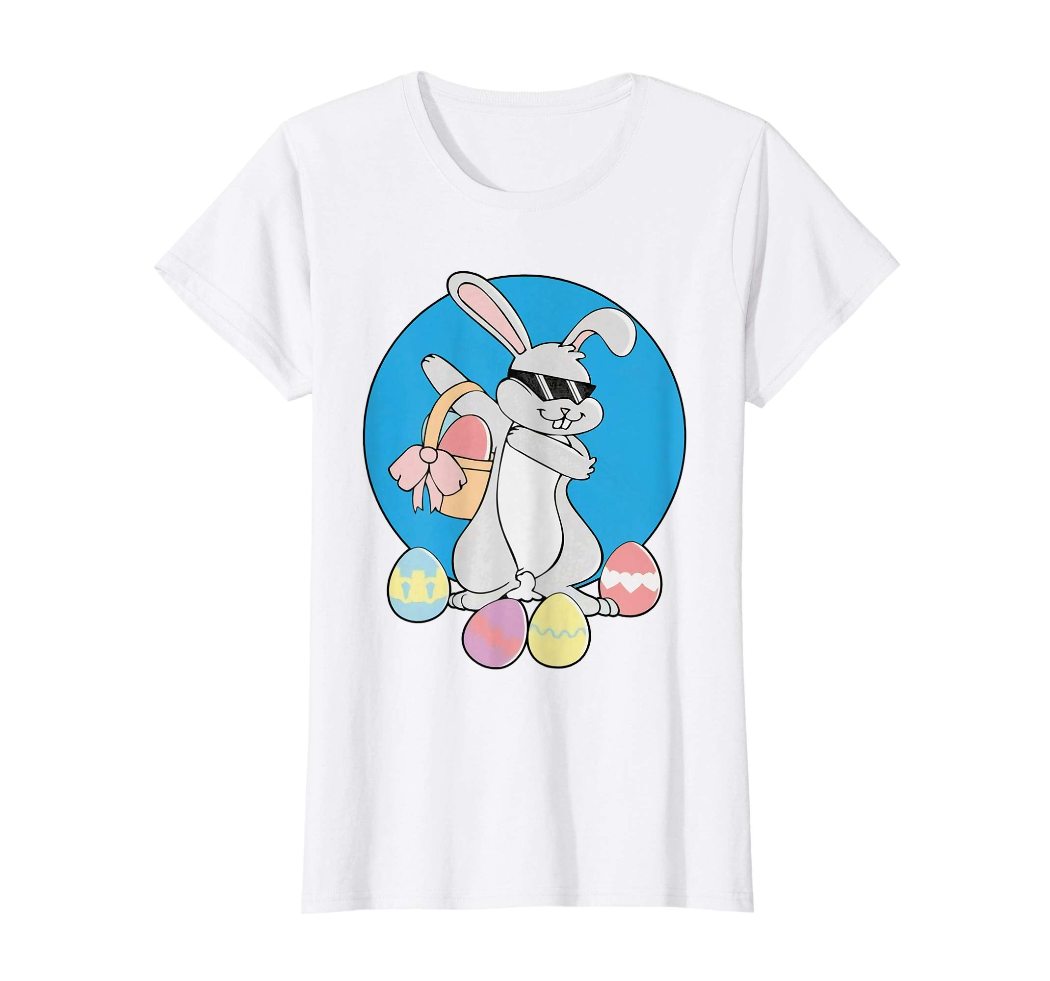 Cute Easter Bunny Shirts for Boys and Girls - Dabbing Rabbit