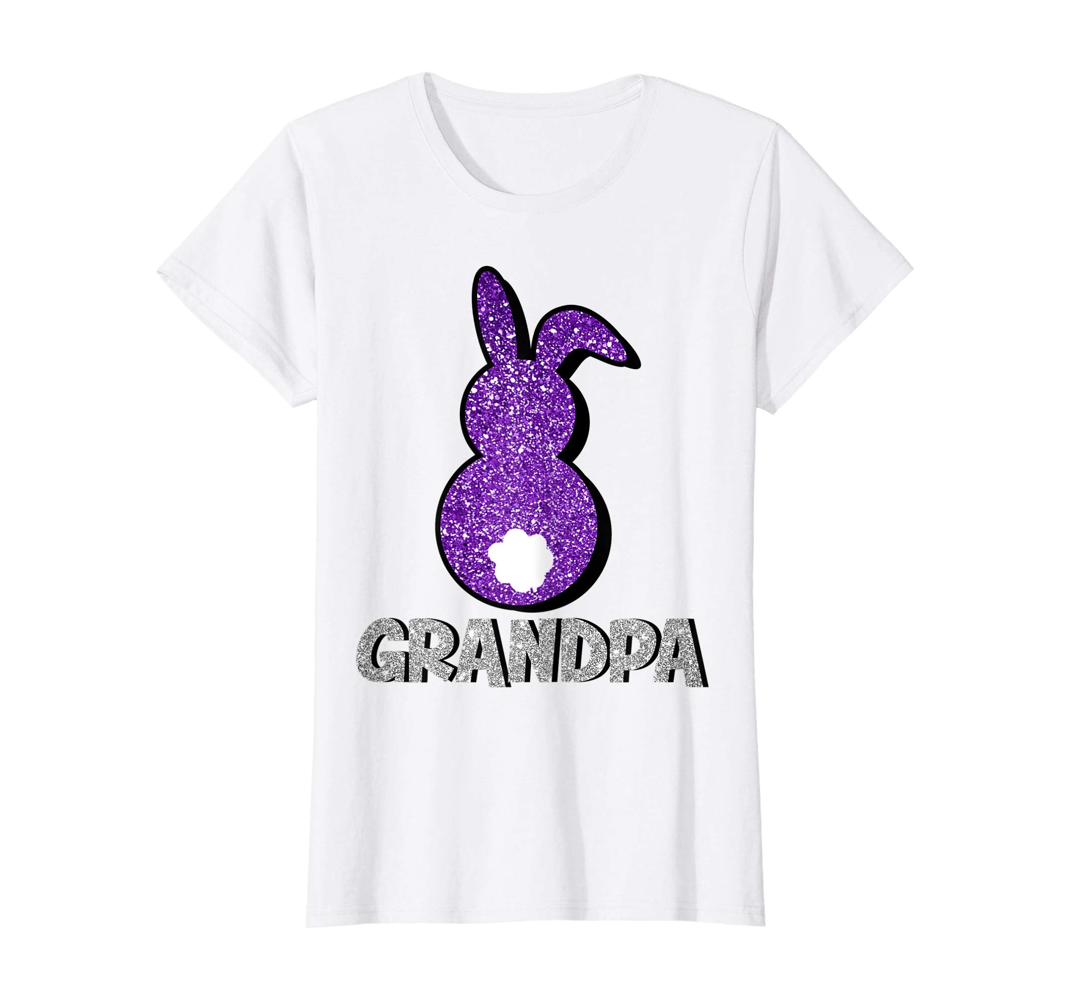 Grandpa Bunny With Tail Ears Matching Family Easter t-shirt