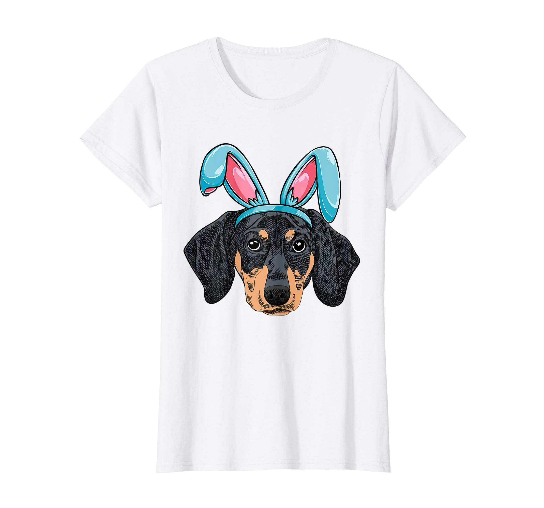 Easter Bunny Dachshund Funny T shirt