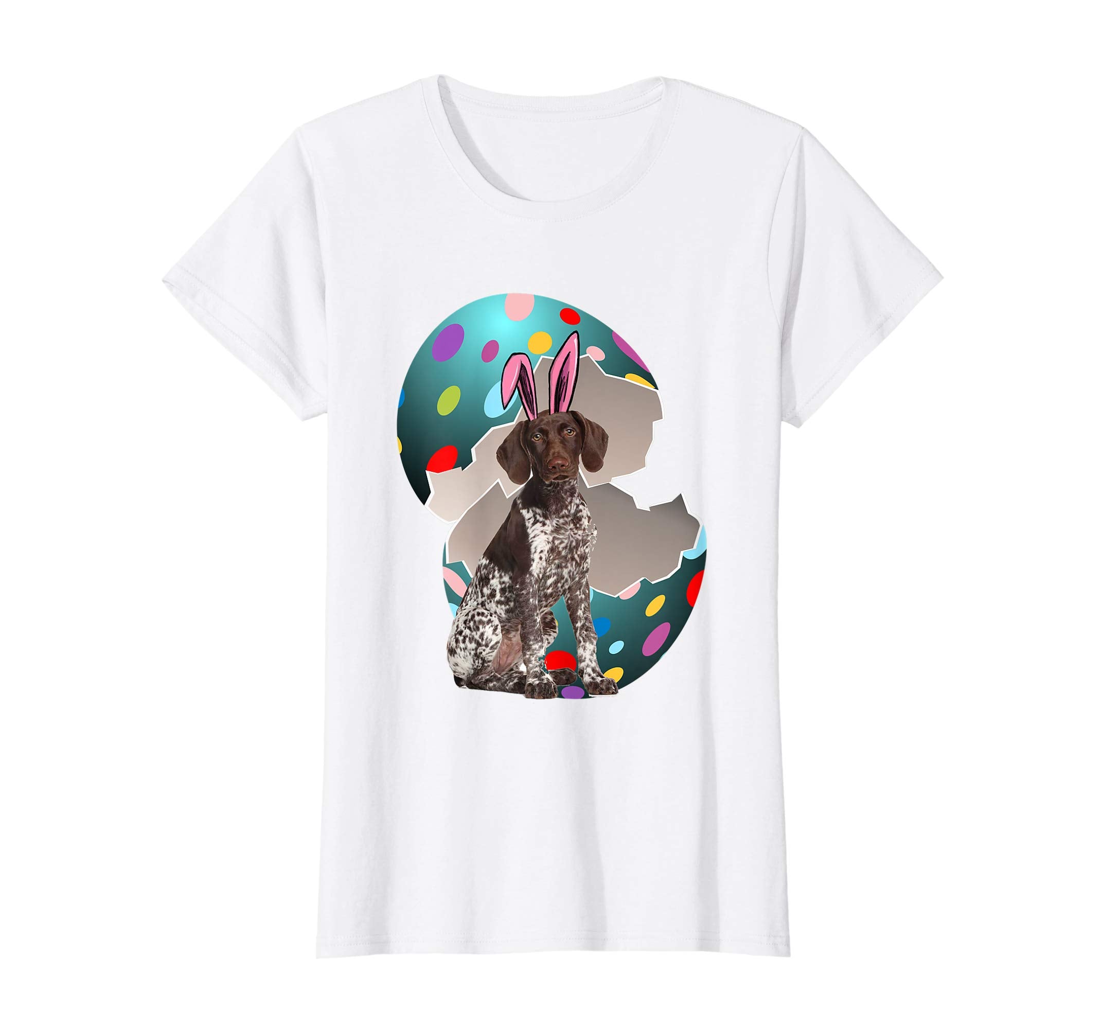 German Shorthaired Pointer Dad Mom Easter Day Gift T shirt