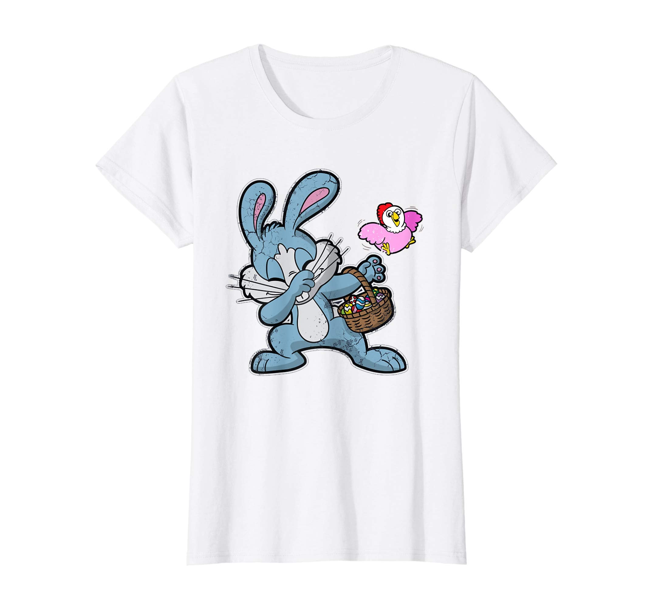 Easter Shirt For Kids Boys Girls Dabbing Easter Bunny Gift