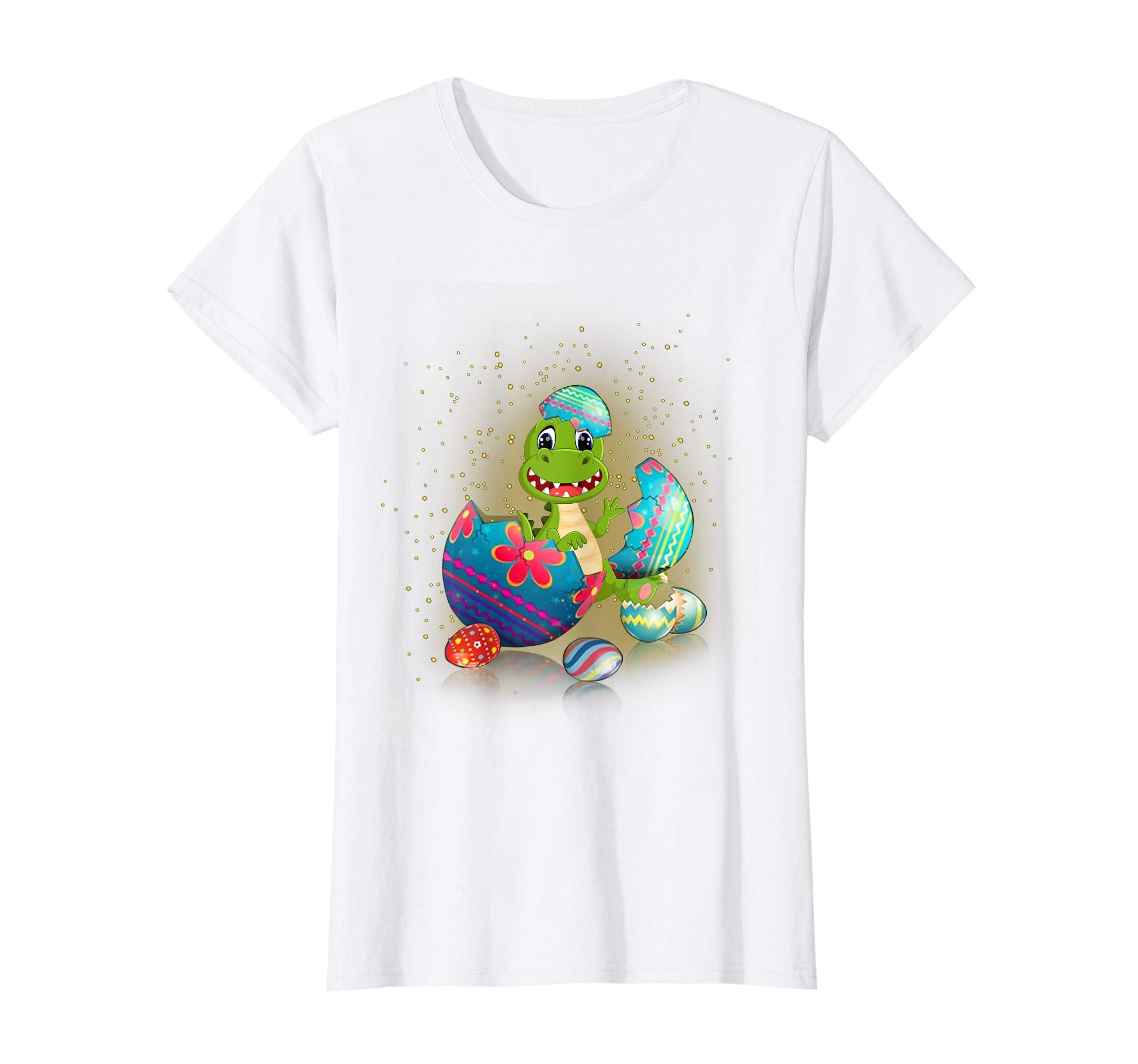Dinosaurs Easter Eggs Funny T-Shirt Happy Easter Bunny Gift