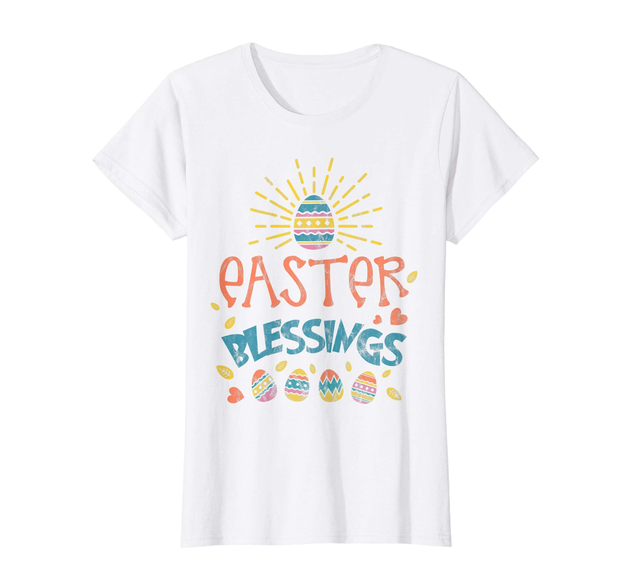 Easter Blessings Decorative Eggs T-Shirt Gift Women