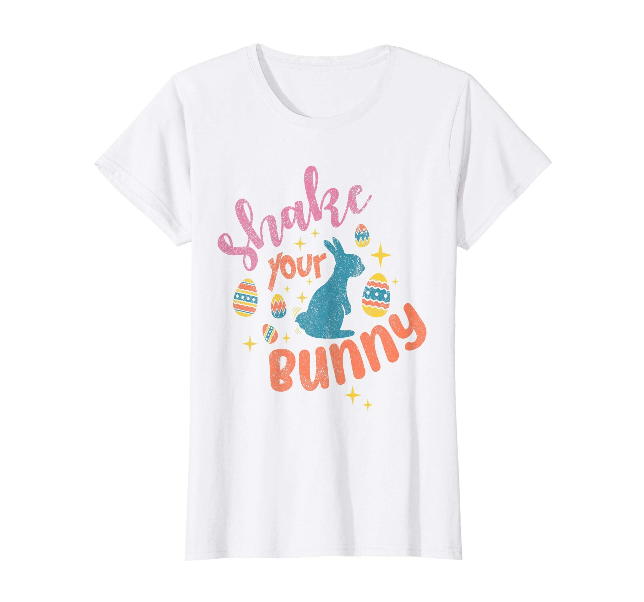 Shake Your Bunny Easter T-Shirt Gift Women