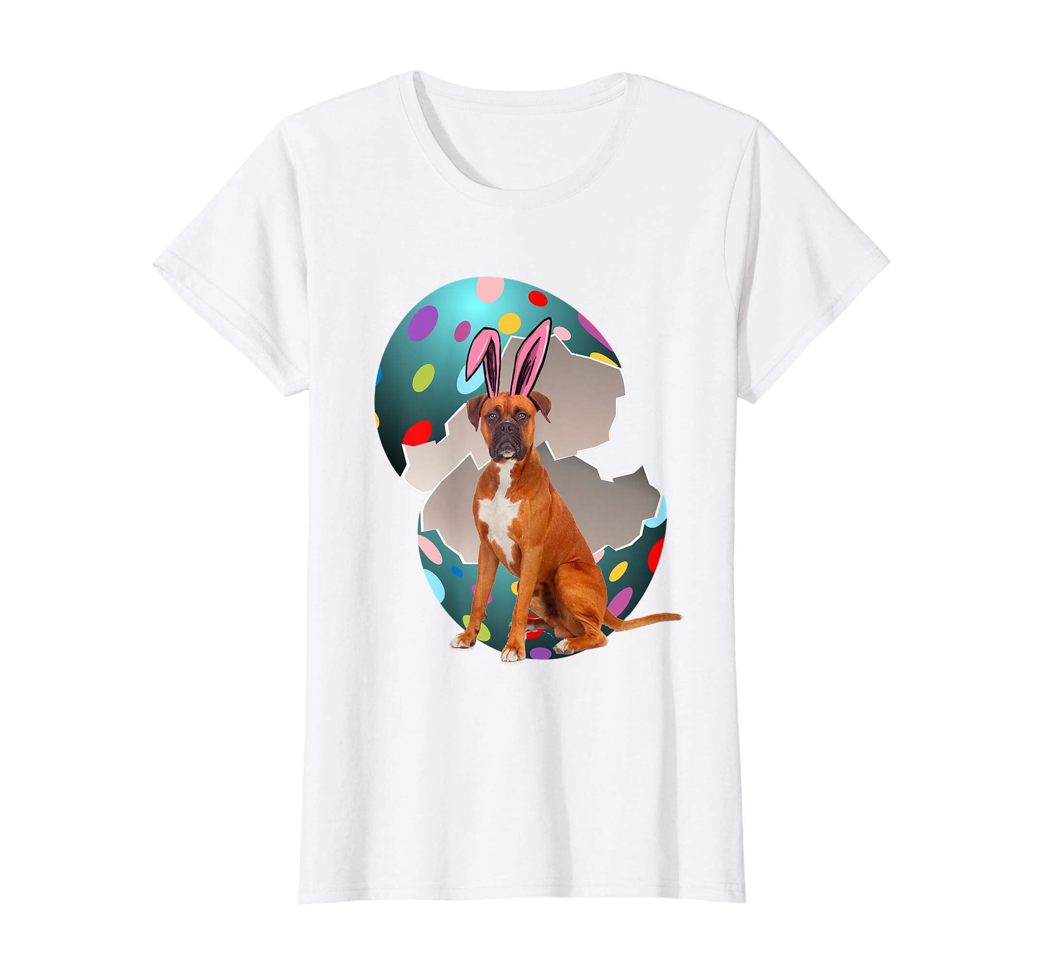 Boxer Dad Mom Easter Day Gift T shirt