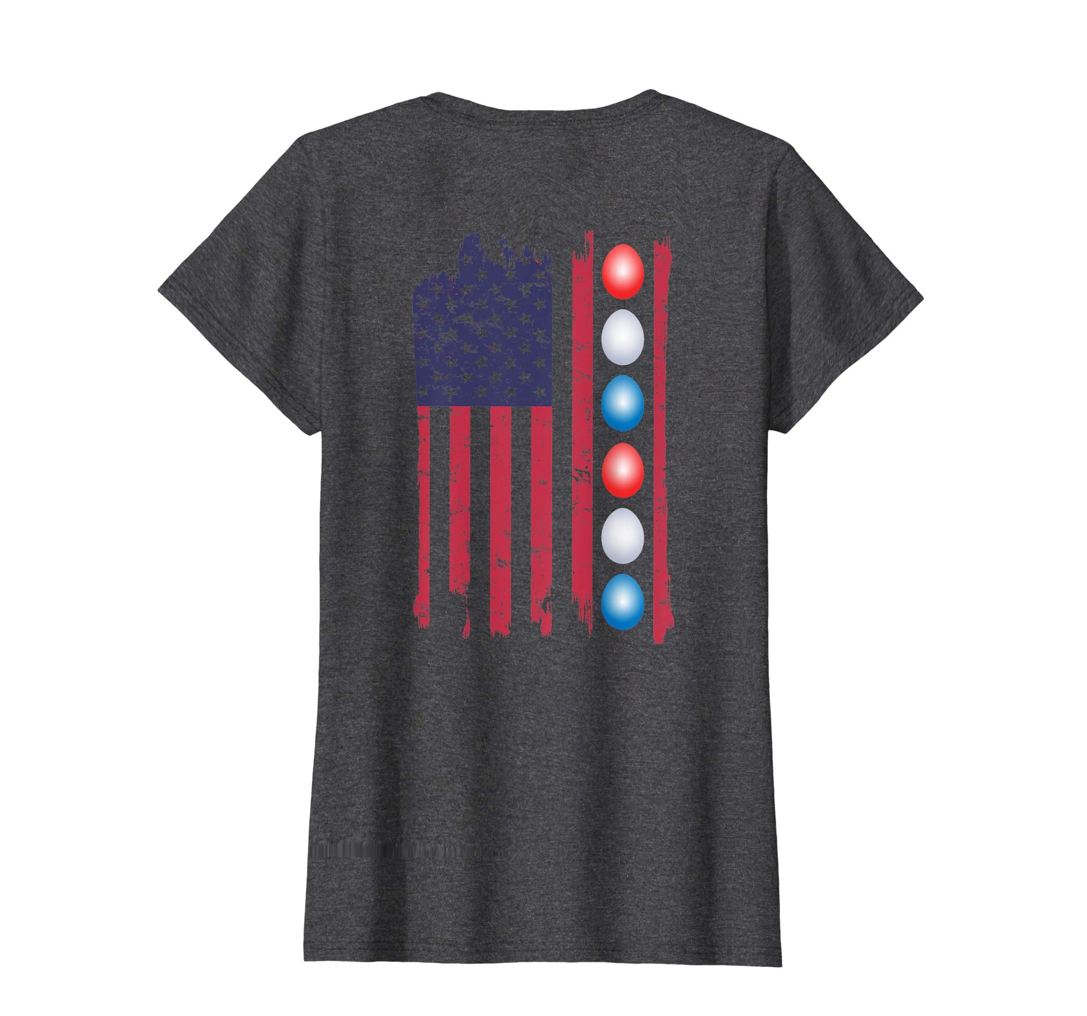 Patriotic Easter TShirt American Flag Easter Egg Gift