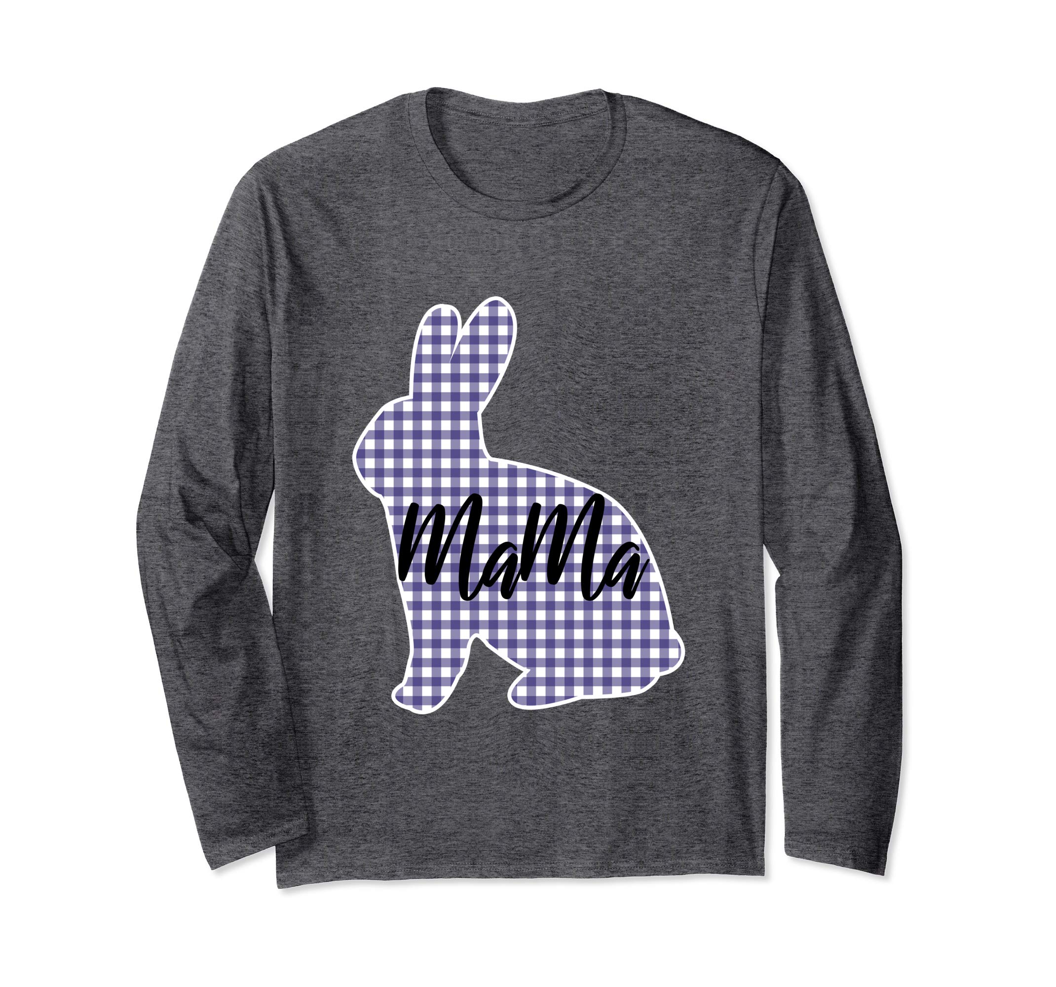 Mama Bunny Long Sleeve Shirt for Easter Mom Women Mommy Her