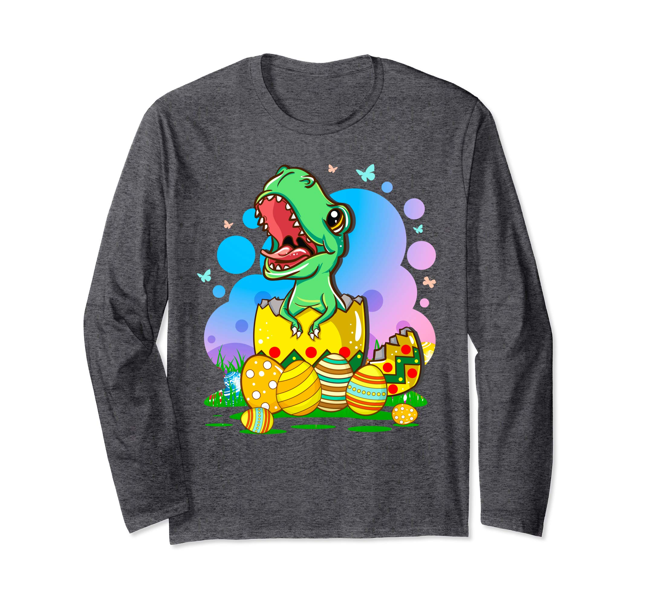 T-Rex Dino Bunny Easter Egg Men &amp; Women Funny Tshirt