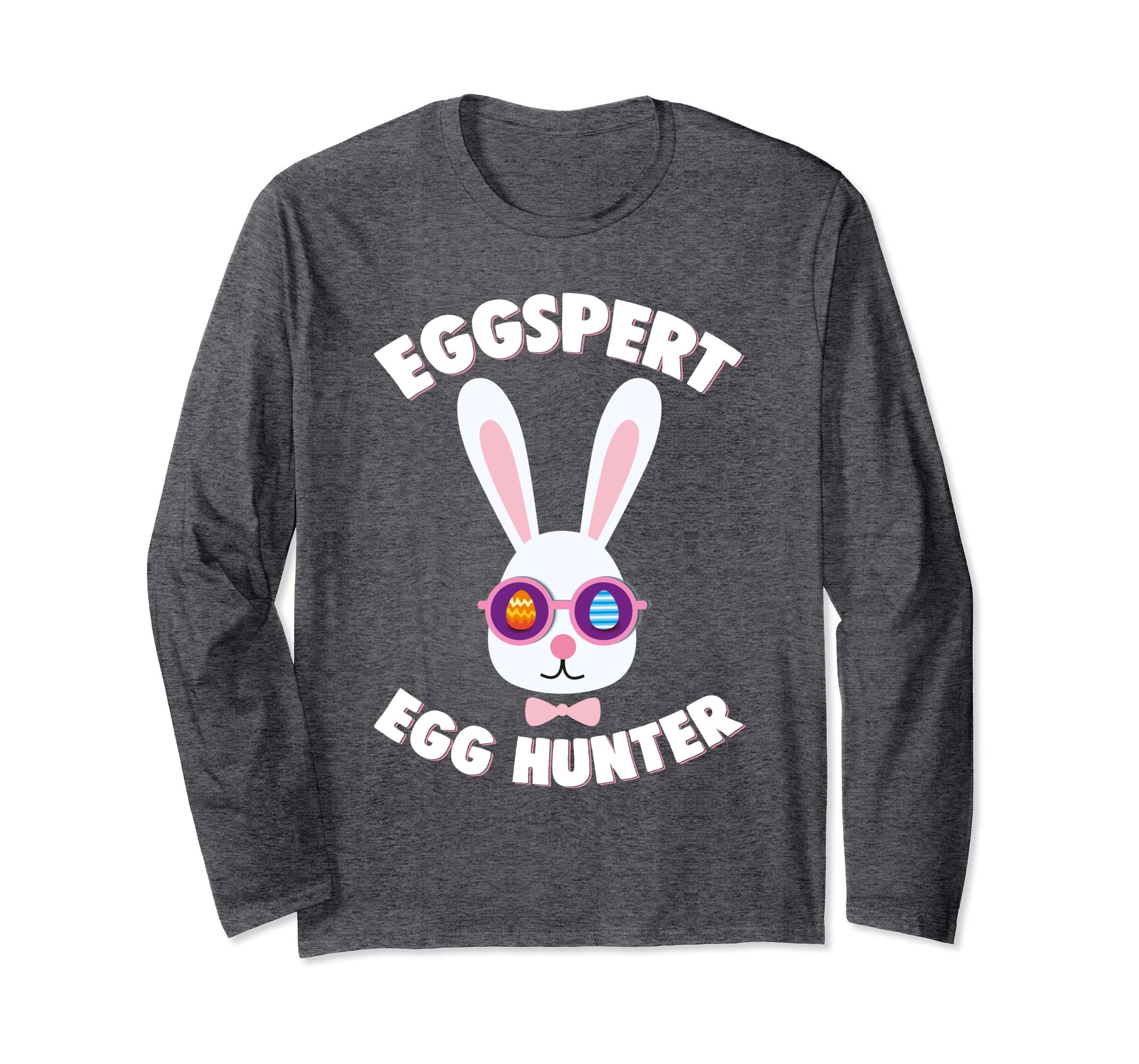 Eggspert Egg Hunter Happy Easter Long Sleeve T Shirt Gift
