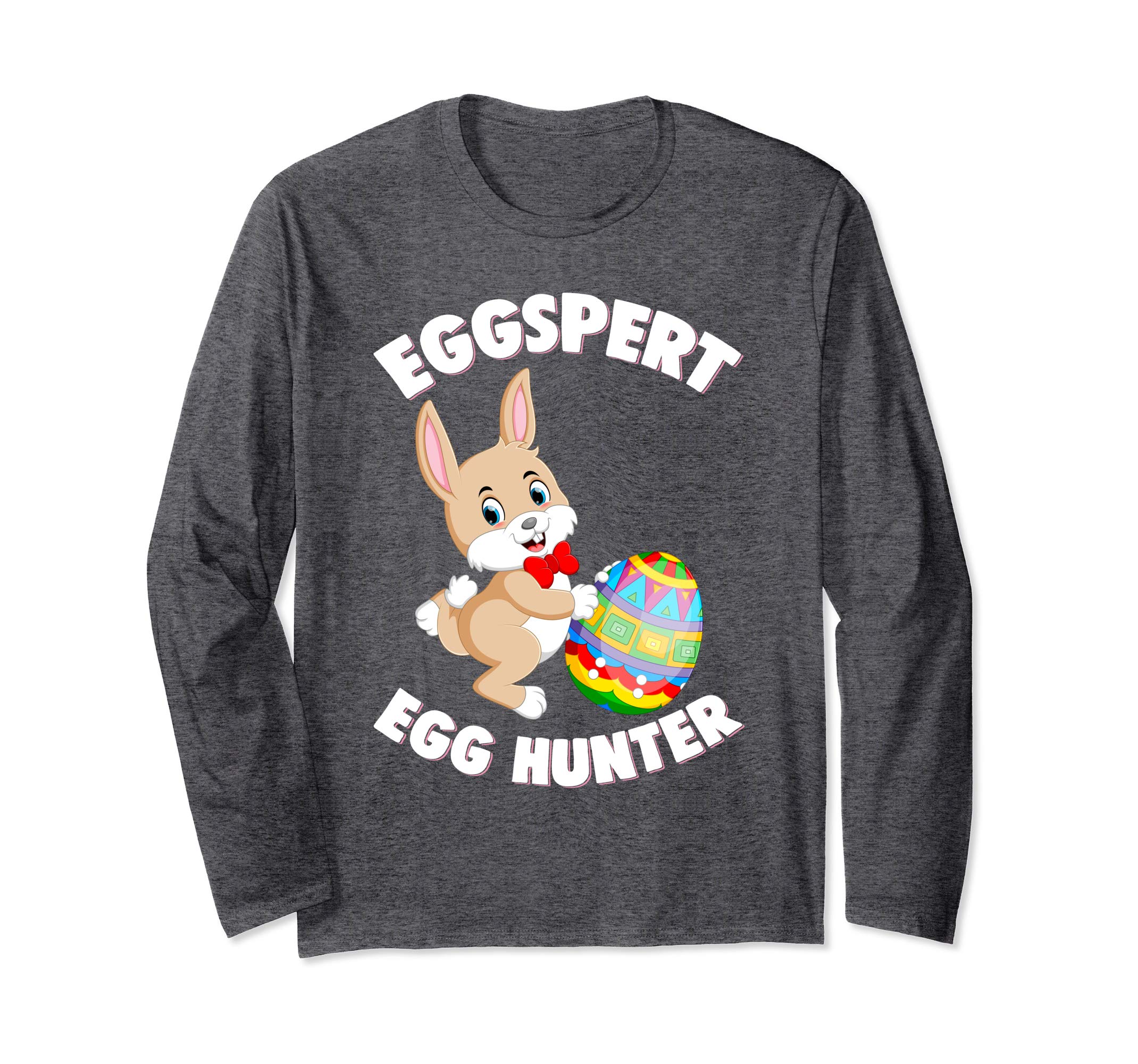 Eggspert Egg Hunter Happy Easter Long Sleeve T Shirt Gift