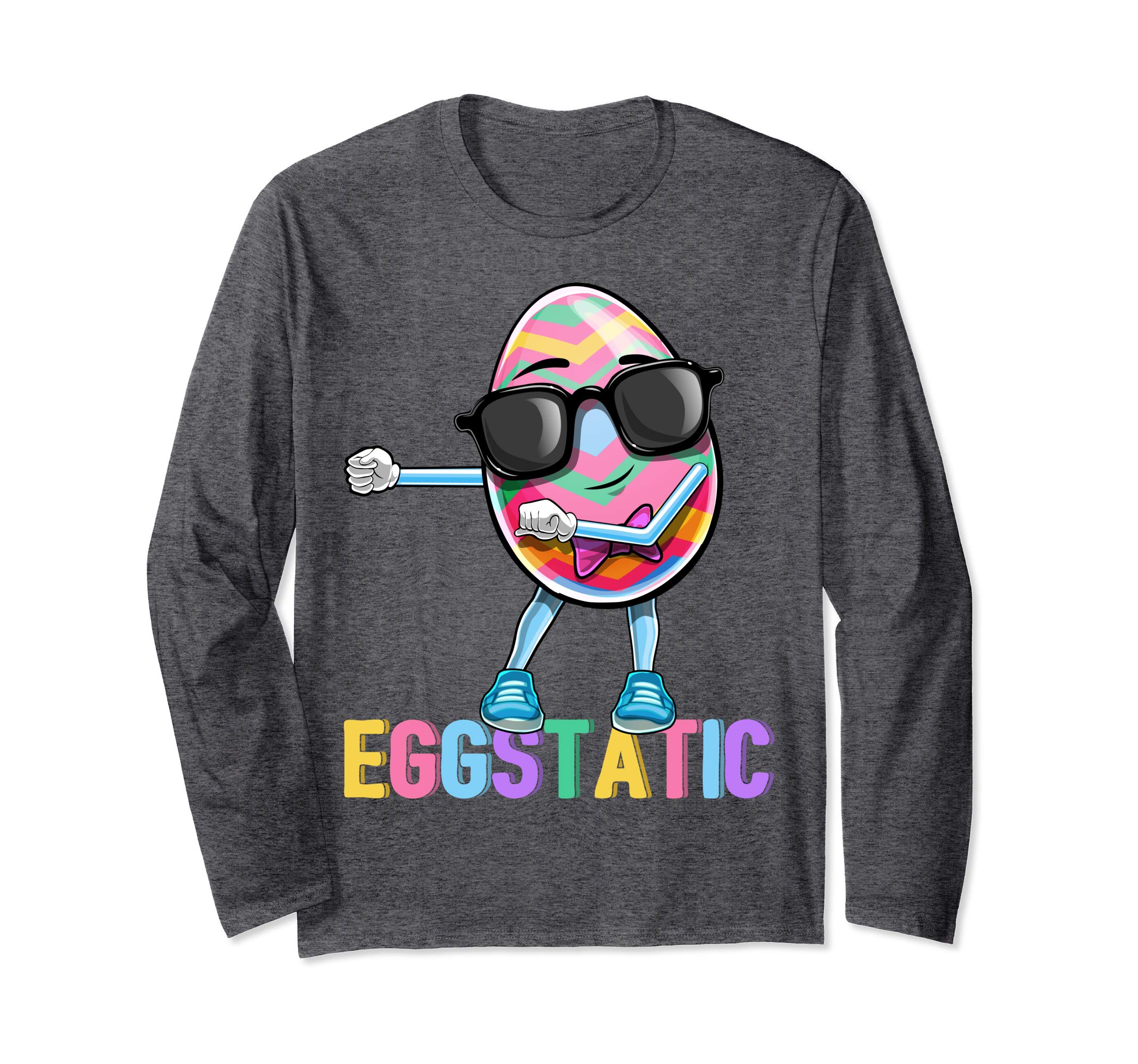 Eggstatic Flossing Easter Egg Long Sleeve Shirt Gift