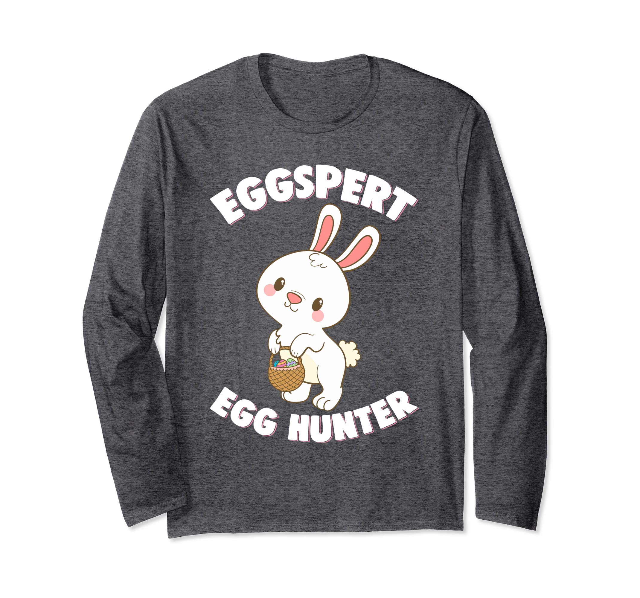 Eggspert Egg Hunter Happy Easter Long Sleeve T Shirt Gift