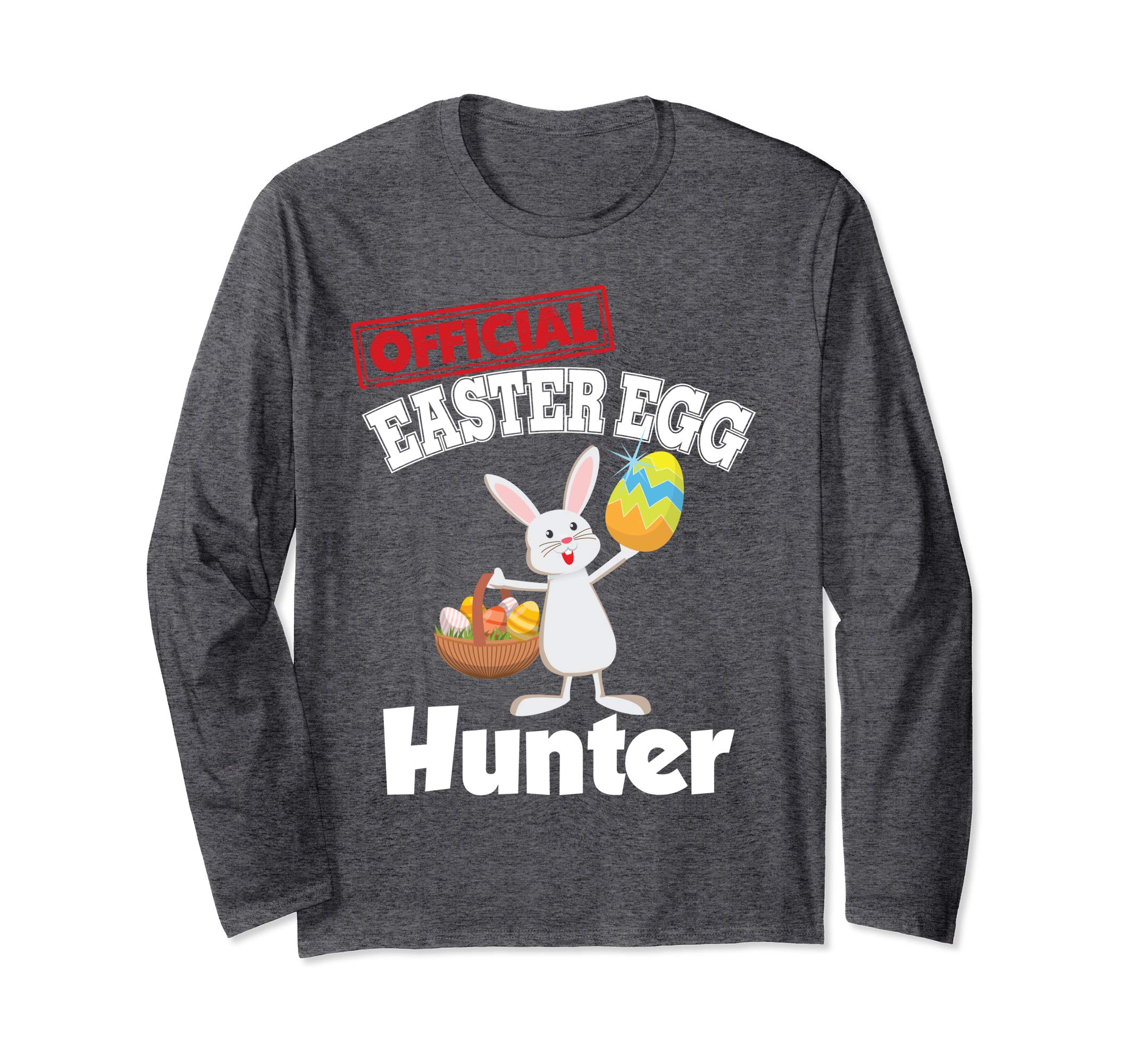 Official Easter Egg Hunter Bunny Eggs Basket T-Shirt Lovely