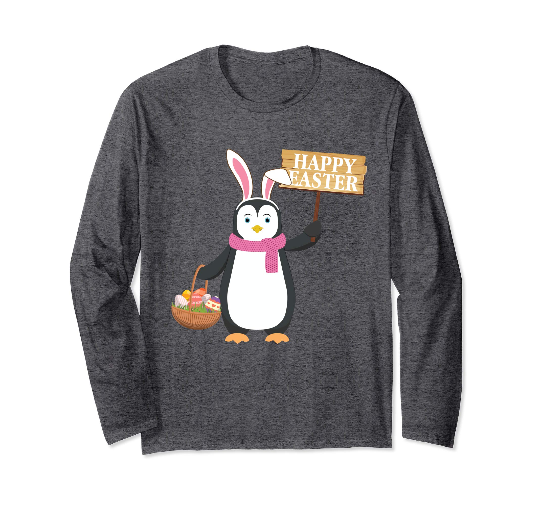 Easter Bunny Penguin Happy Easter T-Shirt Egg Hunting Lovely