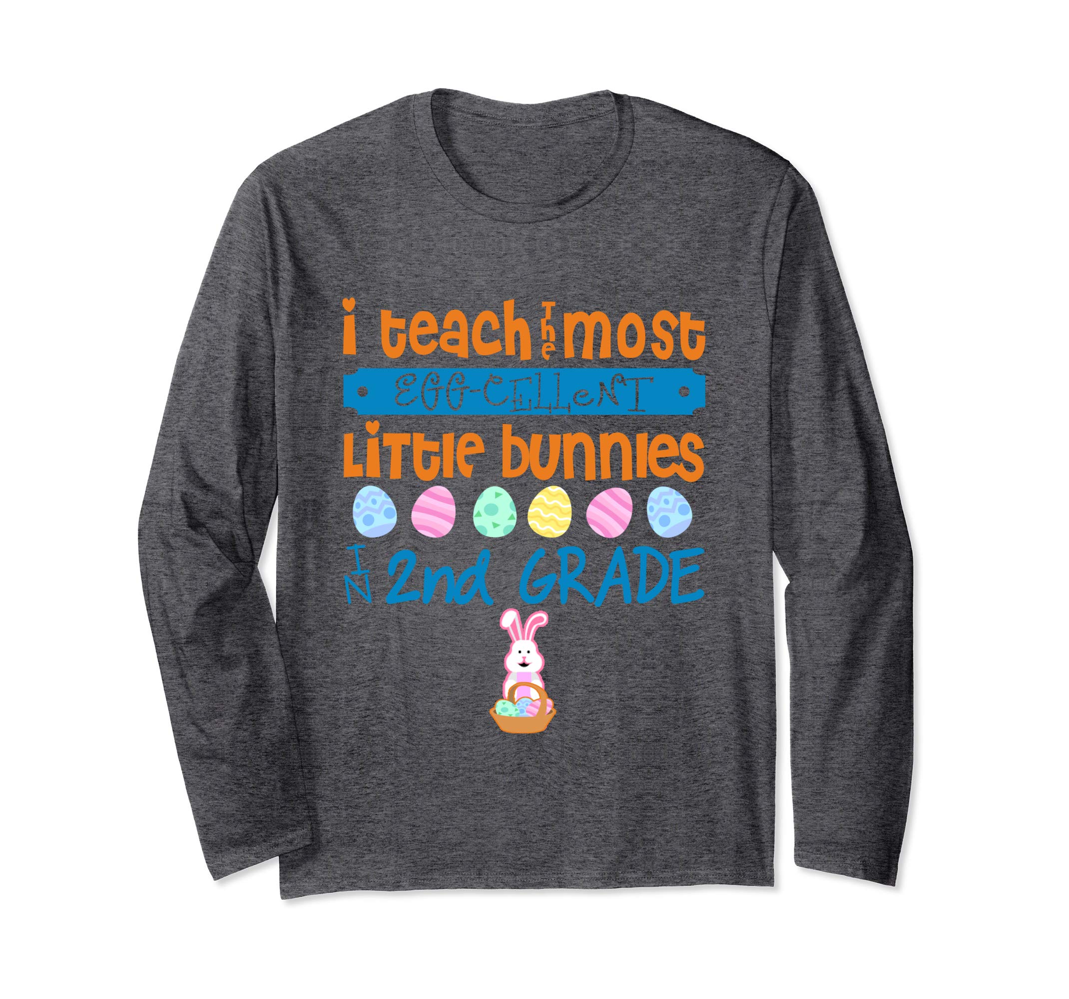 Easter Egg Long Sleeve Shirt - 2nd Grade Teachers Gift