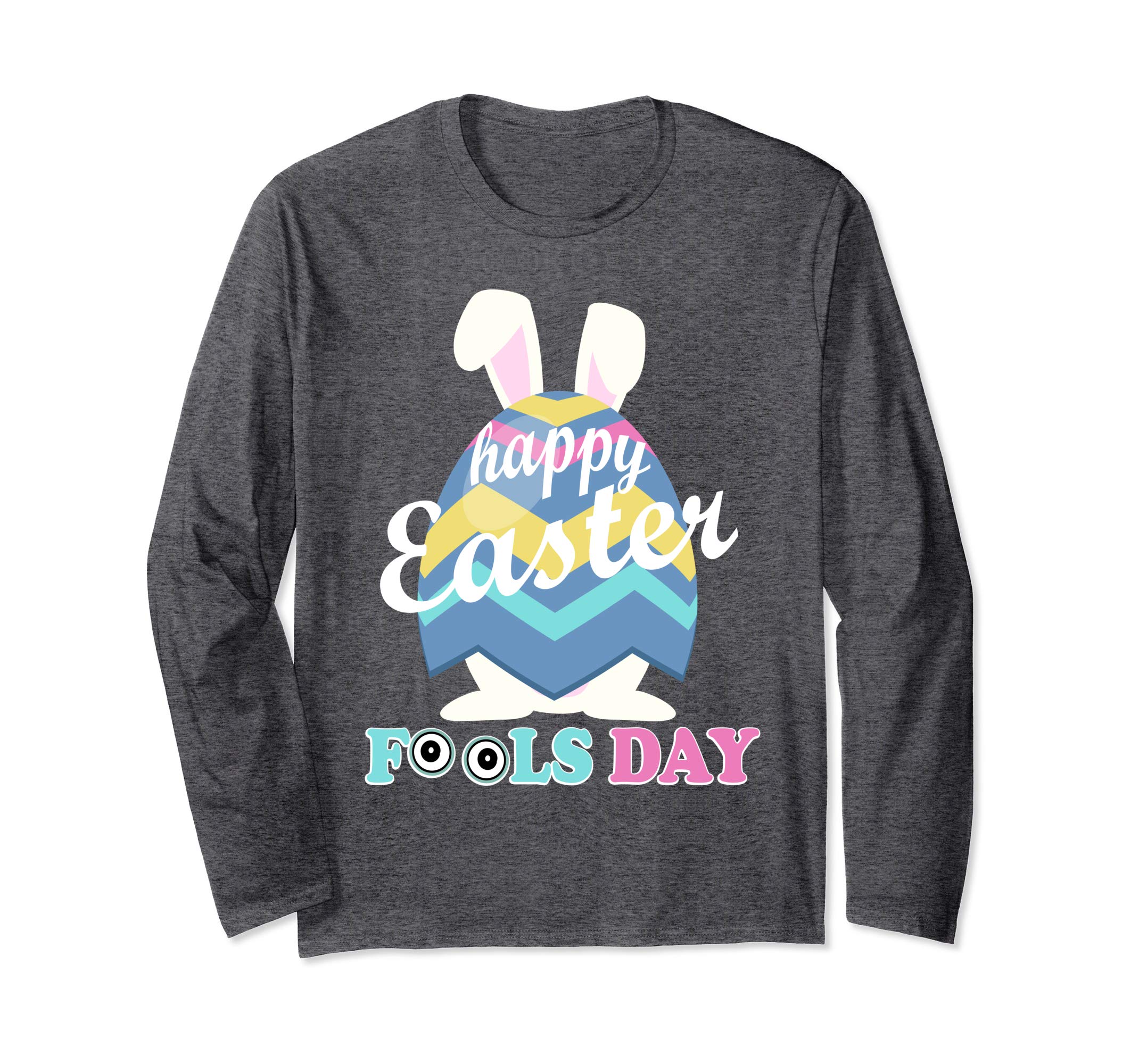 Big Bunny Rabbit &amp; Easter Egg Happy Easter Fools Day Shirt