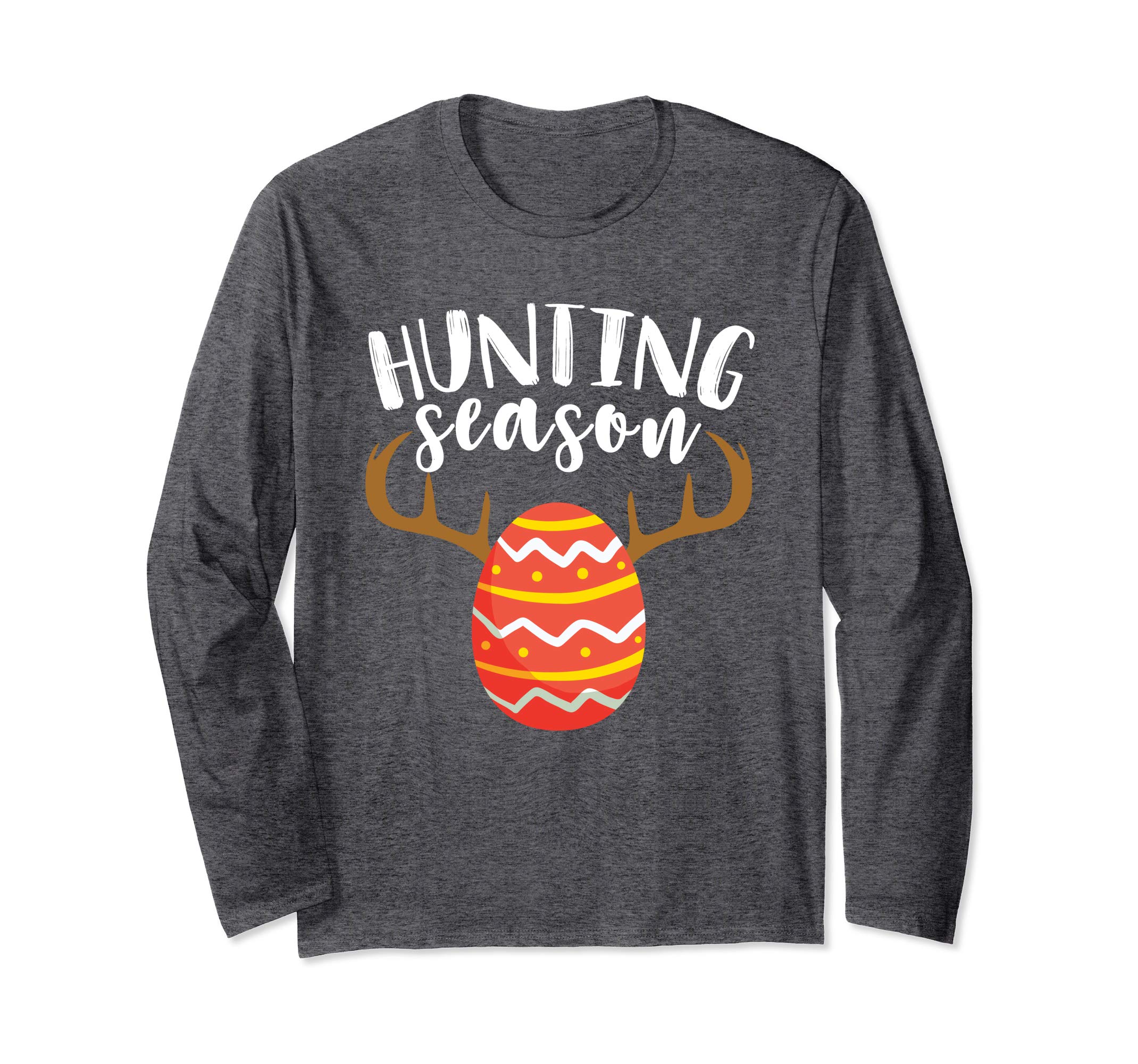 Hunting Season Egg Hunt Happy Easter T Shirt Kids Boys Girls