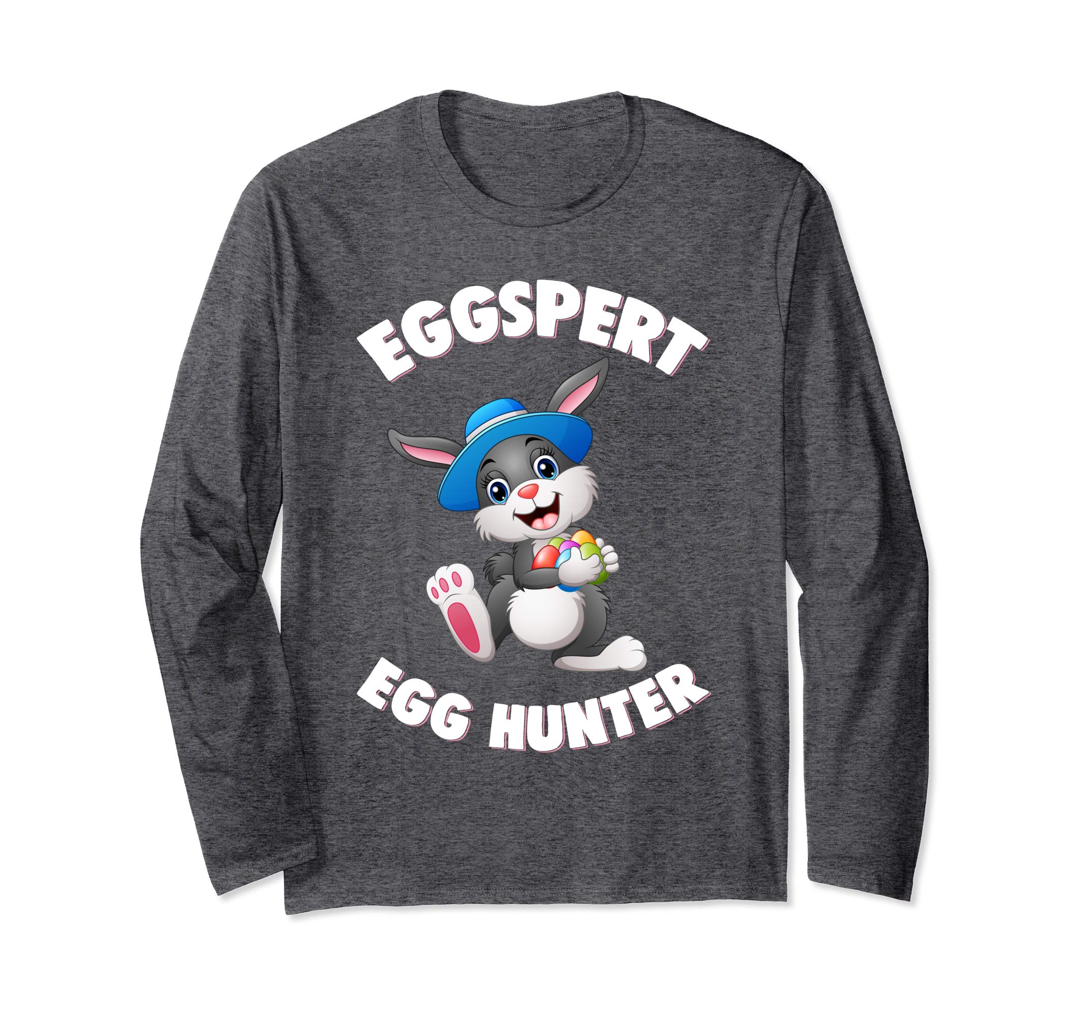 Eggspert Egg Hunter Happy Easter Long Sleeve T Shirt Gift