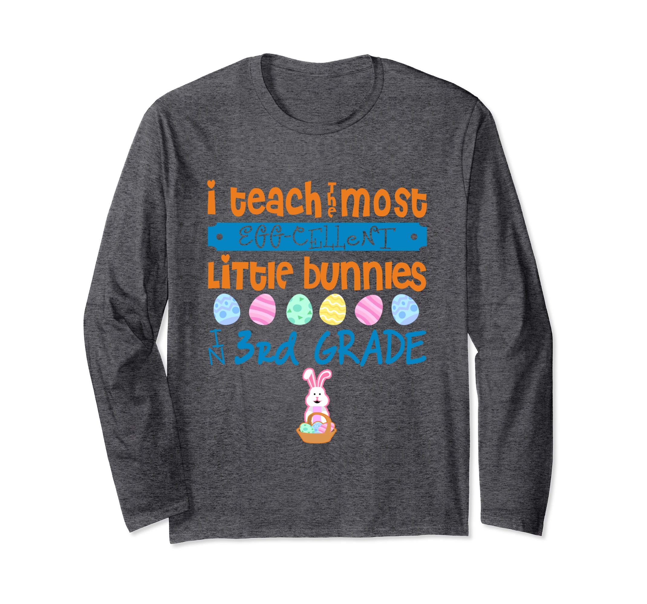 Easter Egg Long Sleeve Shirt - 3rd Grade Teachers Gift