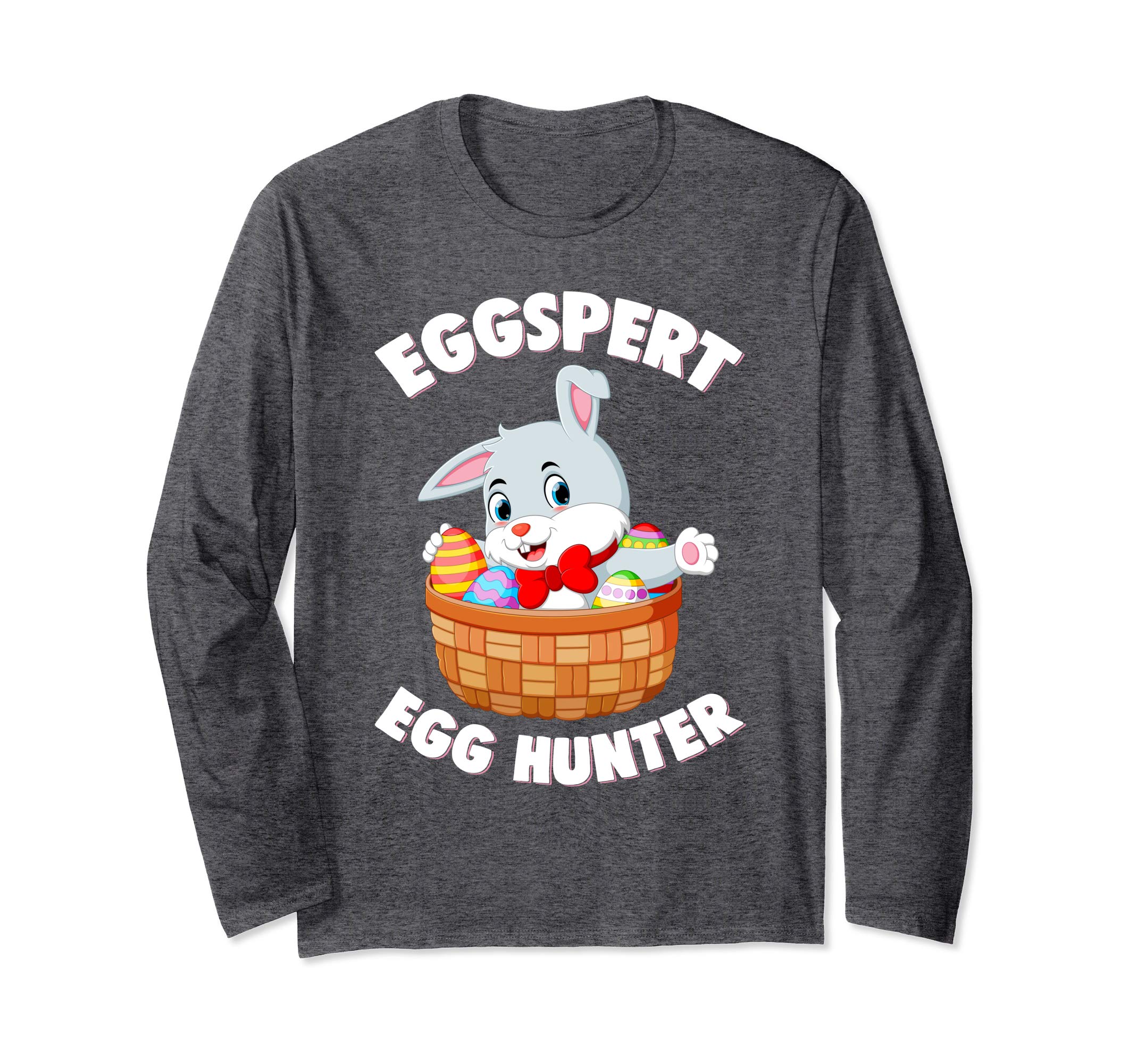 Eggspert Egg Hunter Happy Easter Long Sleeve T Shirt Gift
