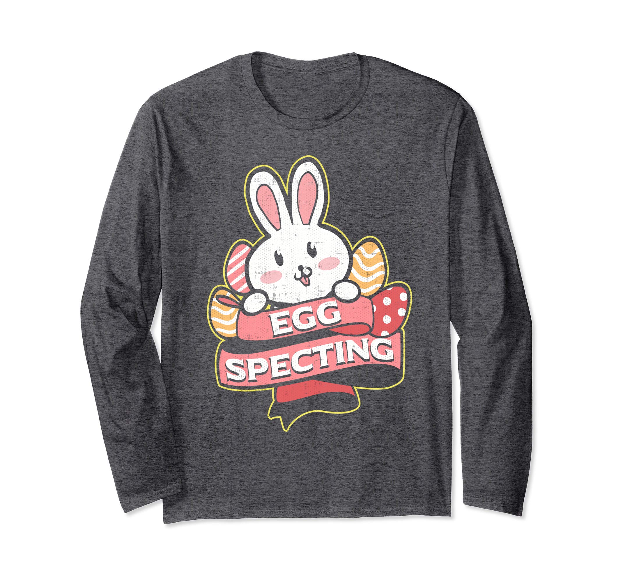 Eggspecting Long Sleeve Shirt Easter Baby Announcement