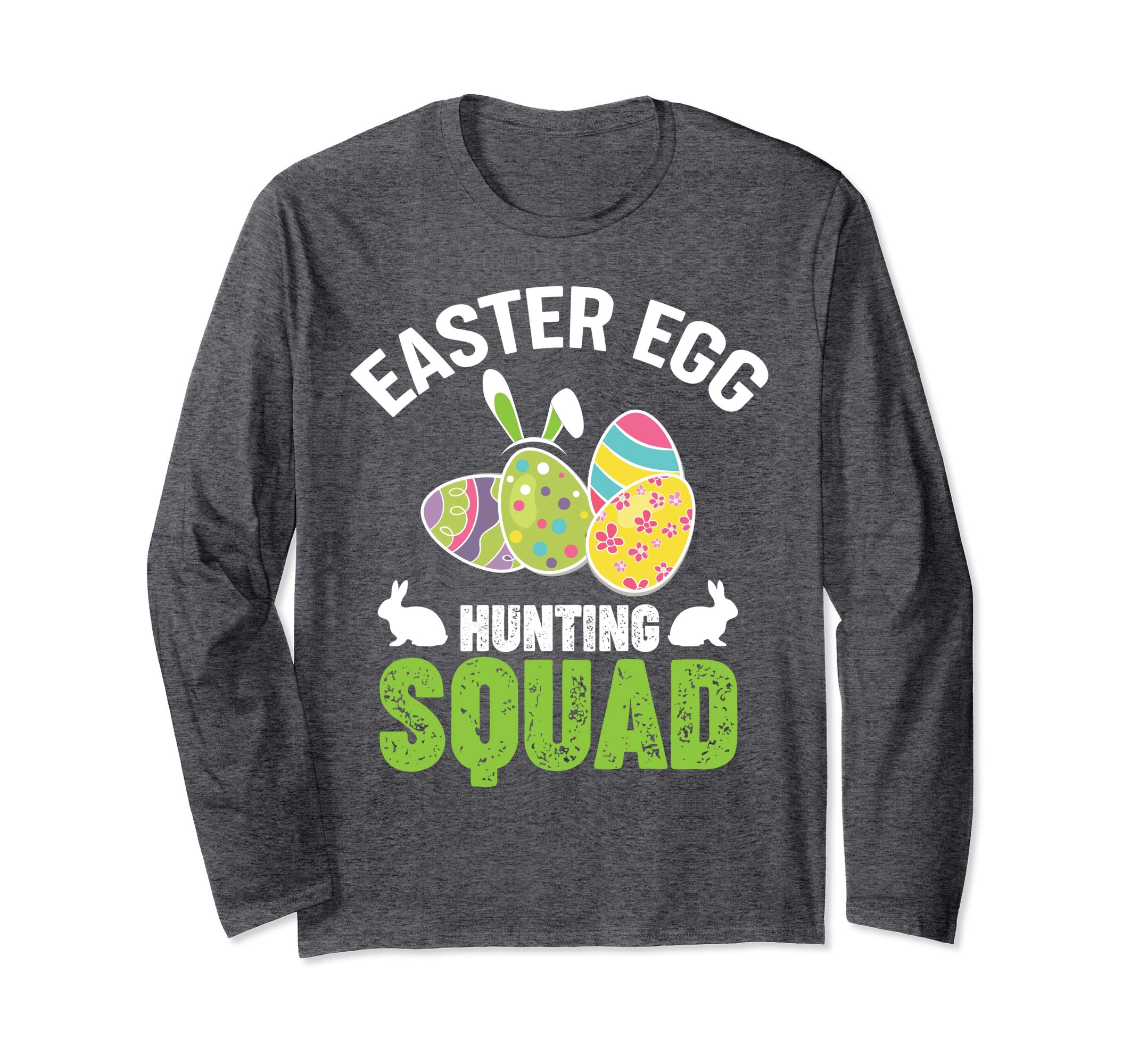 Easter Egg Hunting Squad Long Sleeve Funny Easter Eggs Gift