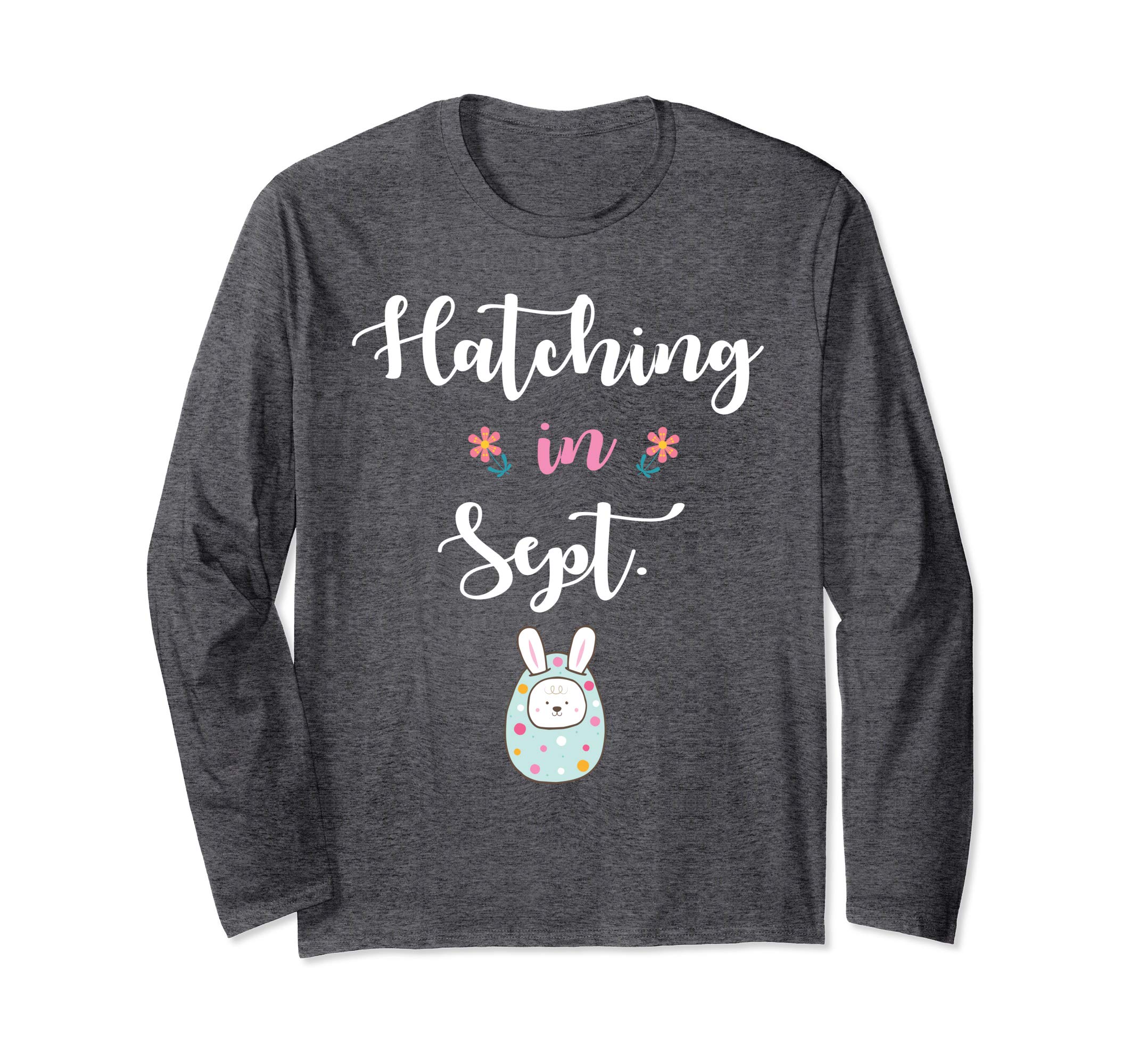 Pregnancy Bunny In Easter Egg Hatching In September Shirt