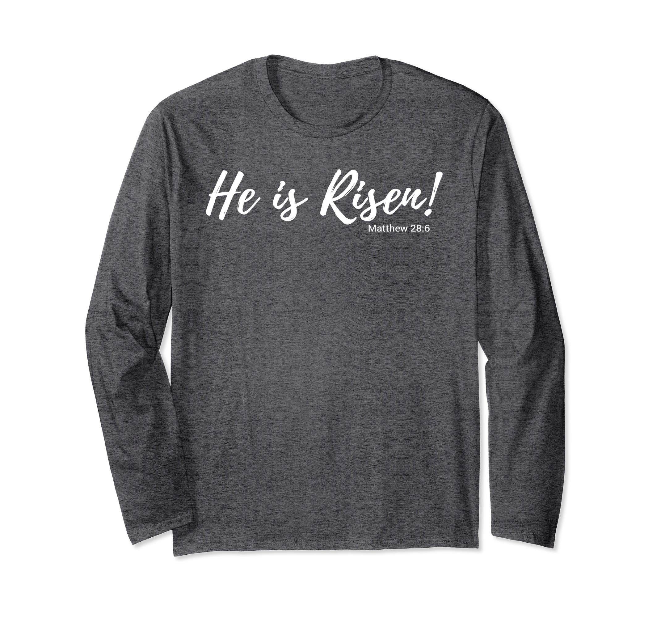 He Is Risen Matthew 28:6 Christian Believers Easter T-Shirt