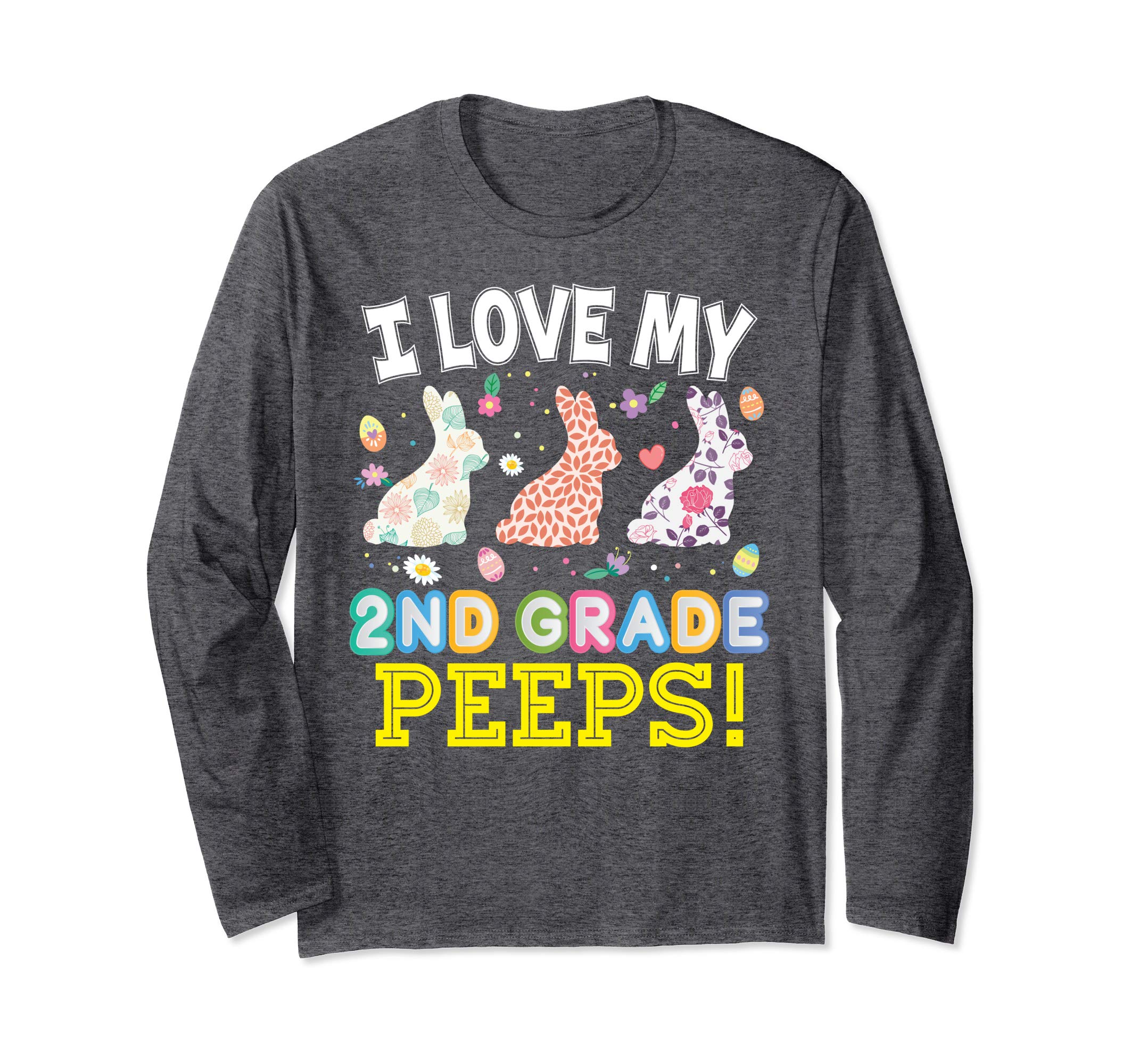 I Love My 2nd Grade Peeps Second Easter Bunnies T-Shirt