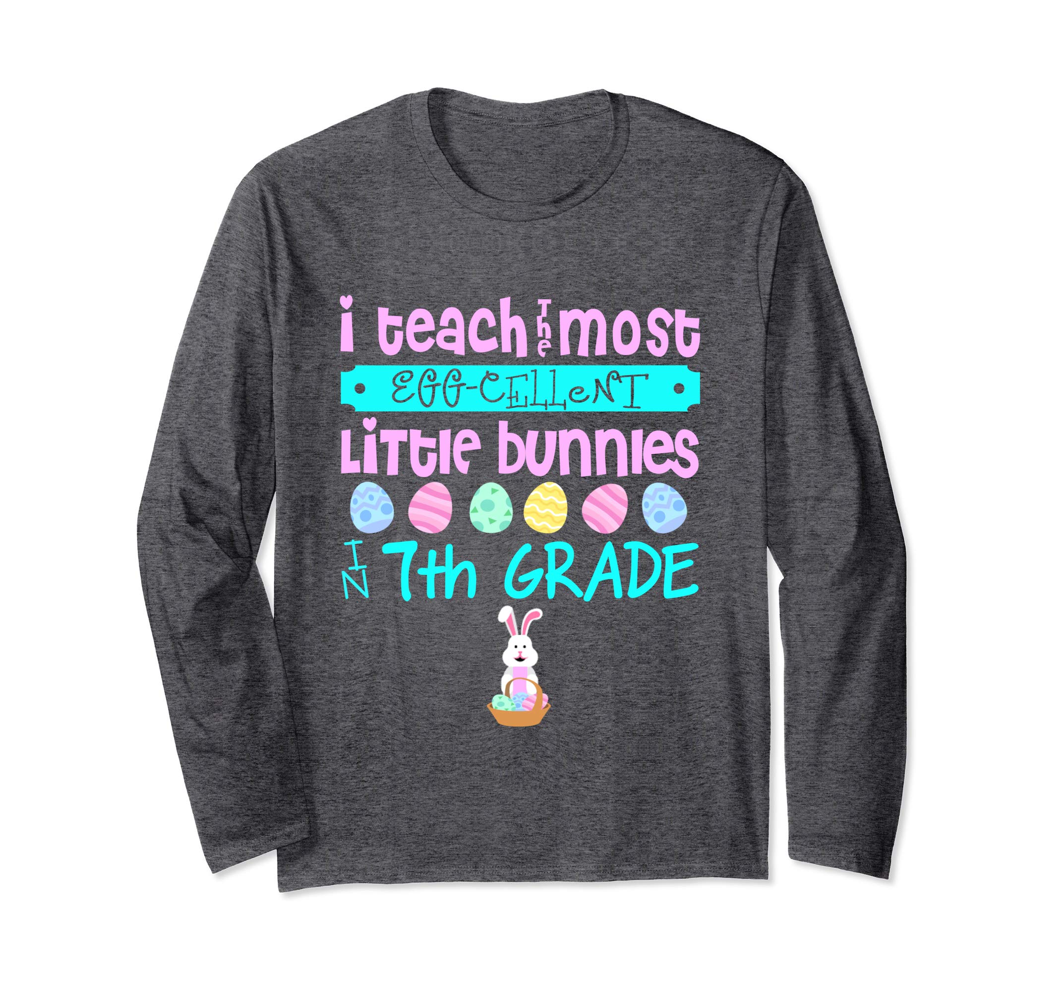 Easter Egg Long Sleeve Shirt - 7th Grade Teachers Gift