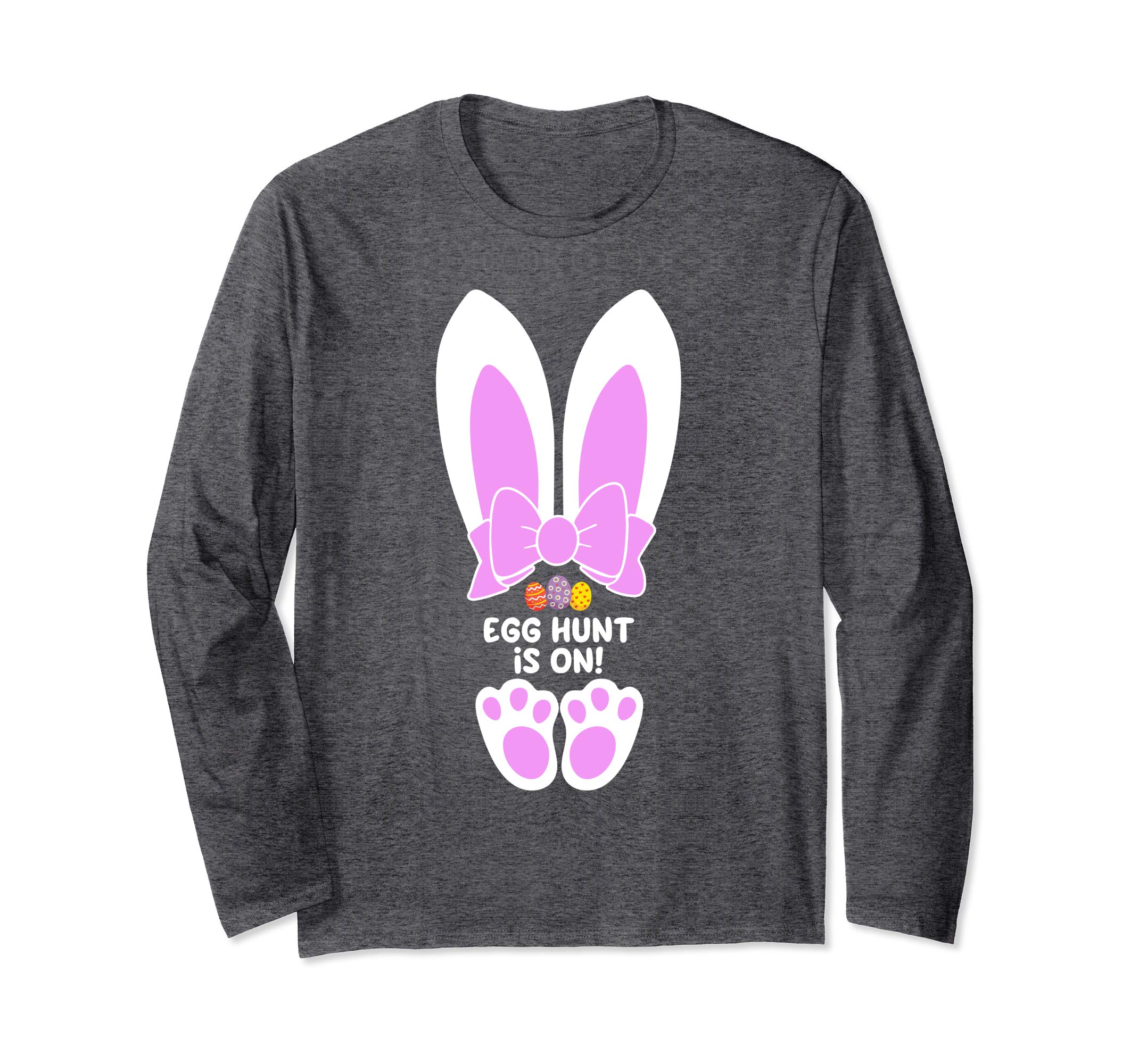 Egg Hunt Is On Happy Easter Bunny Long Sleeve T Shirt Gift