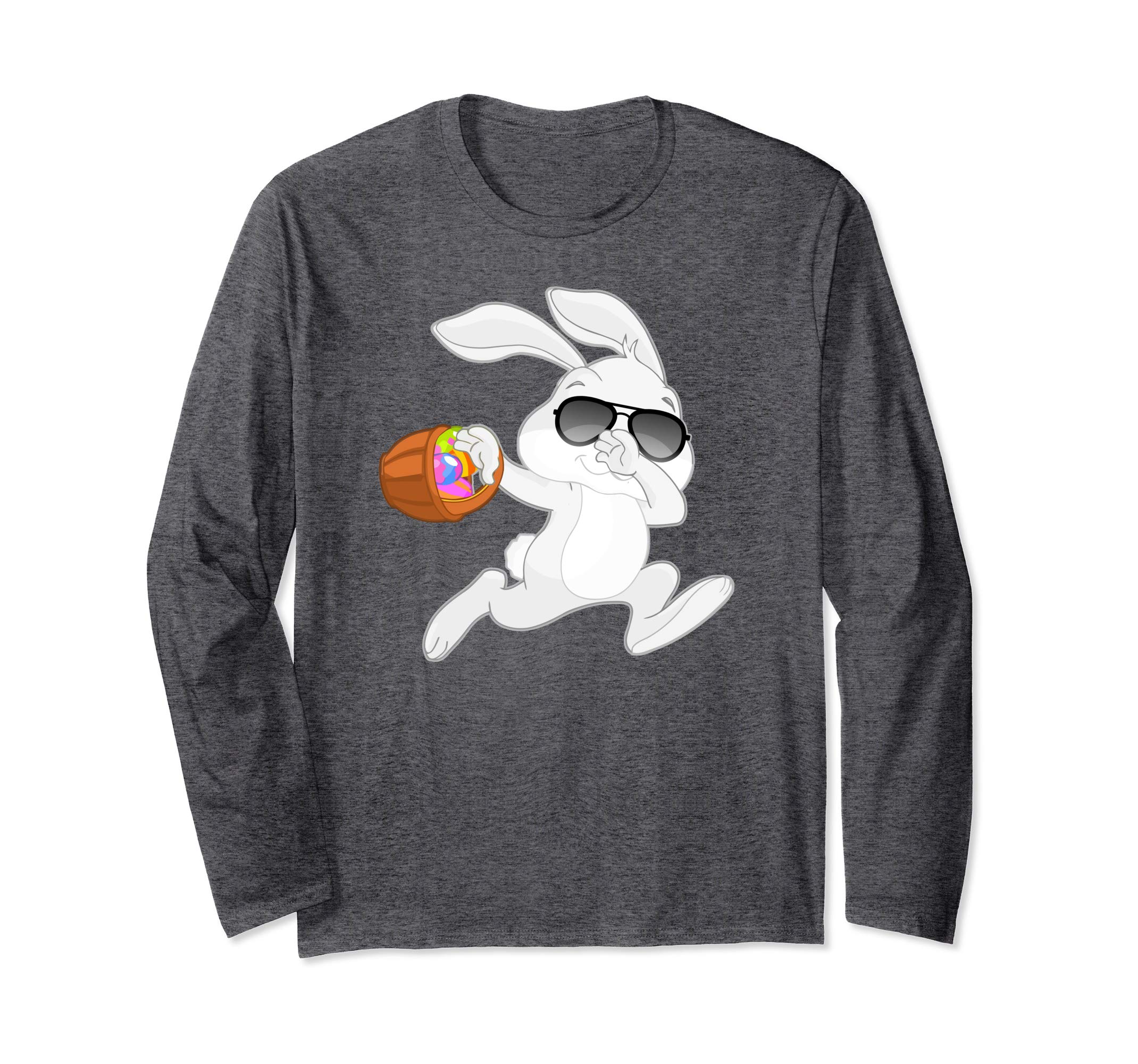Funny Easter Rabbit Long Sleeve Shirt, Bunny Gift