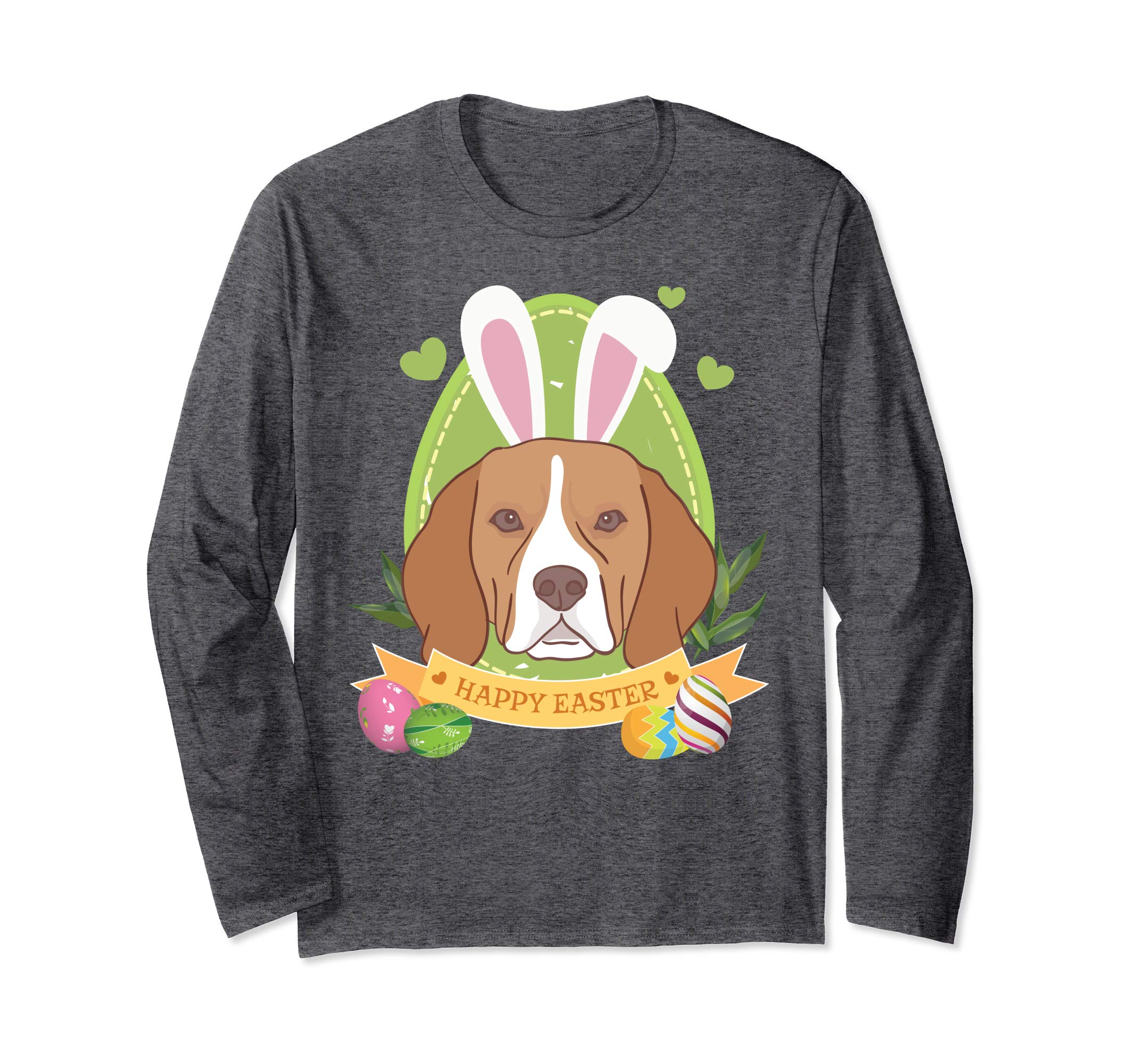 Bunny Beagle Dog Easter Day Lovers T-Shirt Egg Hunting