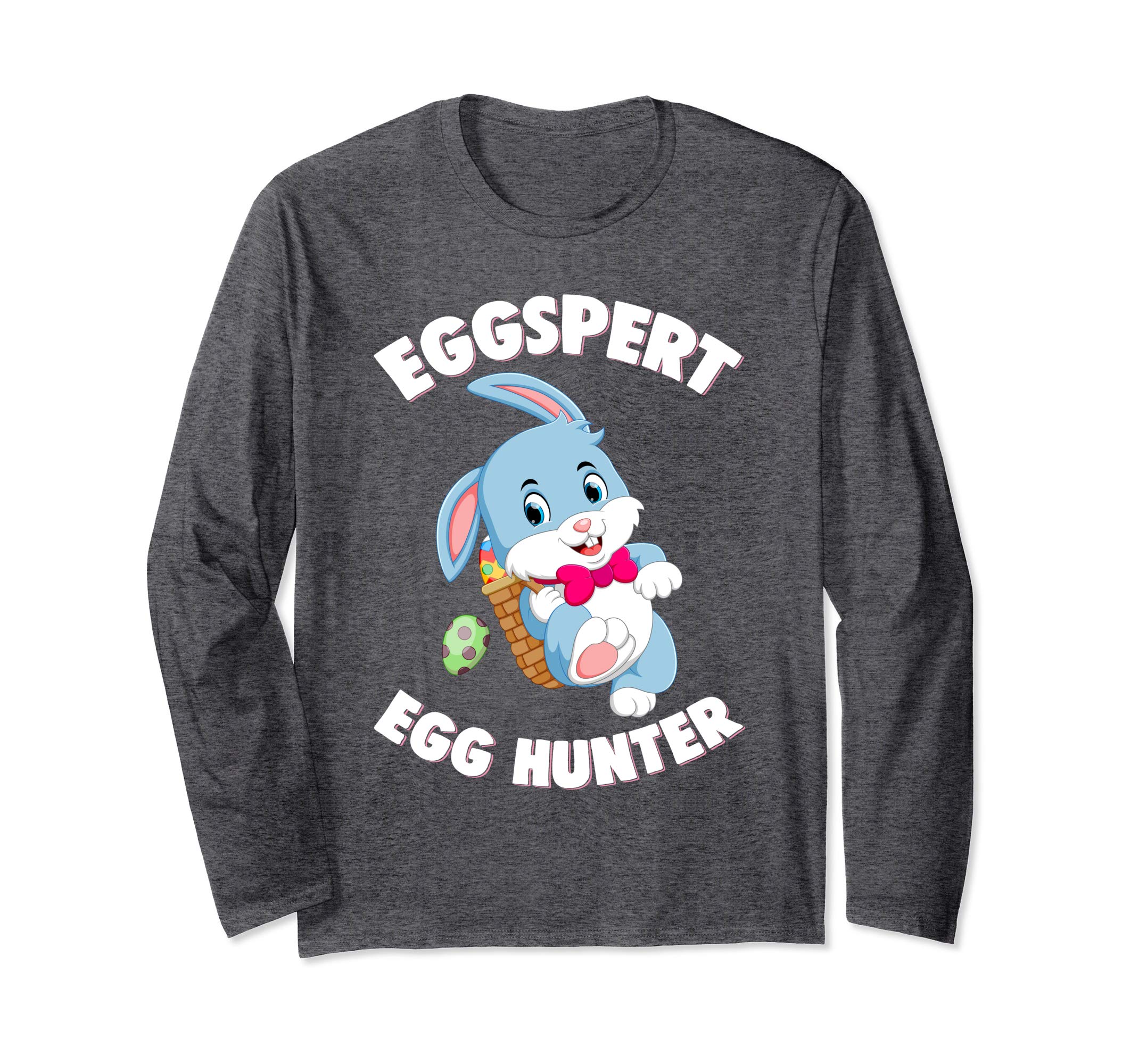 Eggspert Egg Hunter Happy Easter Long Sleeve T Shirt Gift