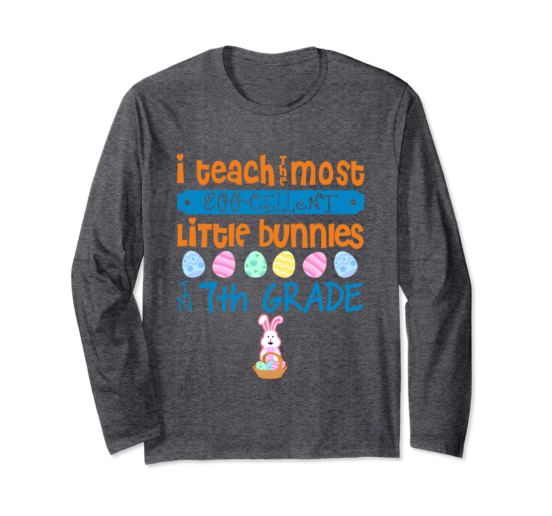 Easter Egg Long Sleeve Shirt - 7th Grade Teachers Gift