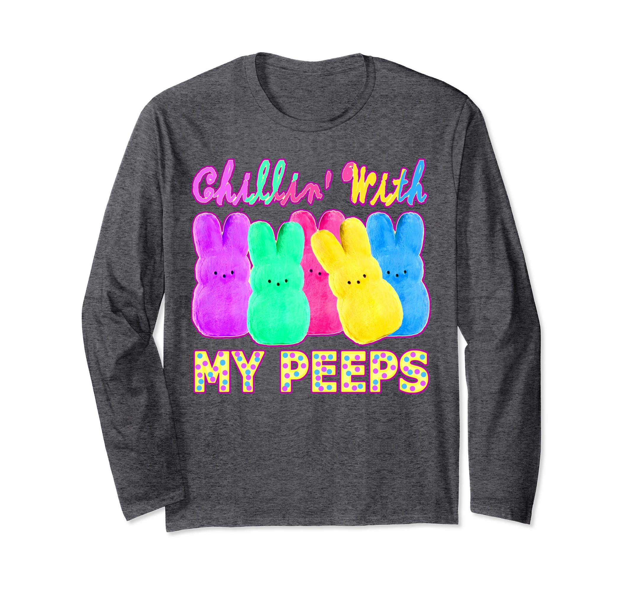 Peeps Bunny Candy Easter Ladies &amp; Men Long-Sleeve T-Shirt