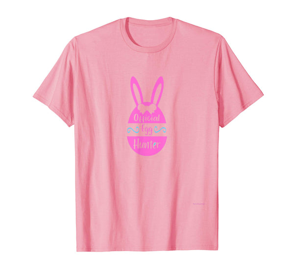 Official Egg Hunter Shirt - Nice Kids boys girls Easter Tee