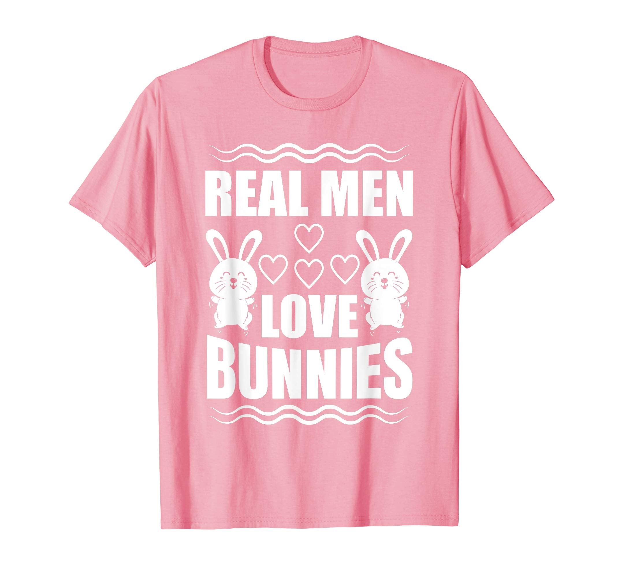 Funny Easter Bunny TShirt for men Real Men love Bunnies