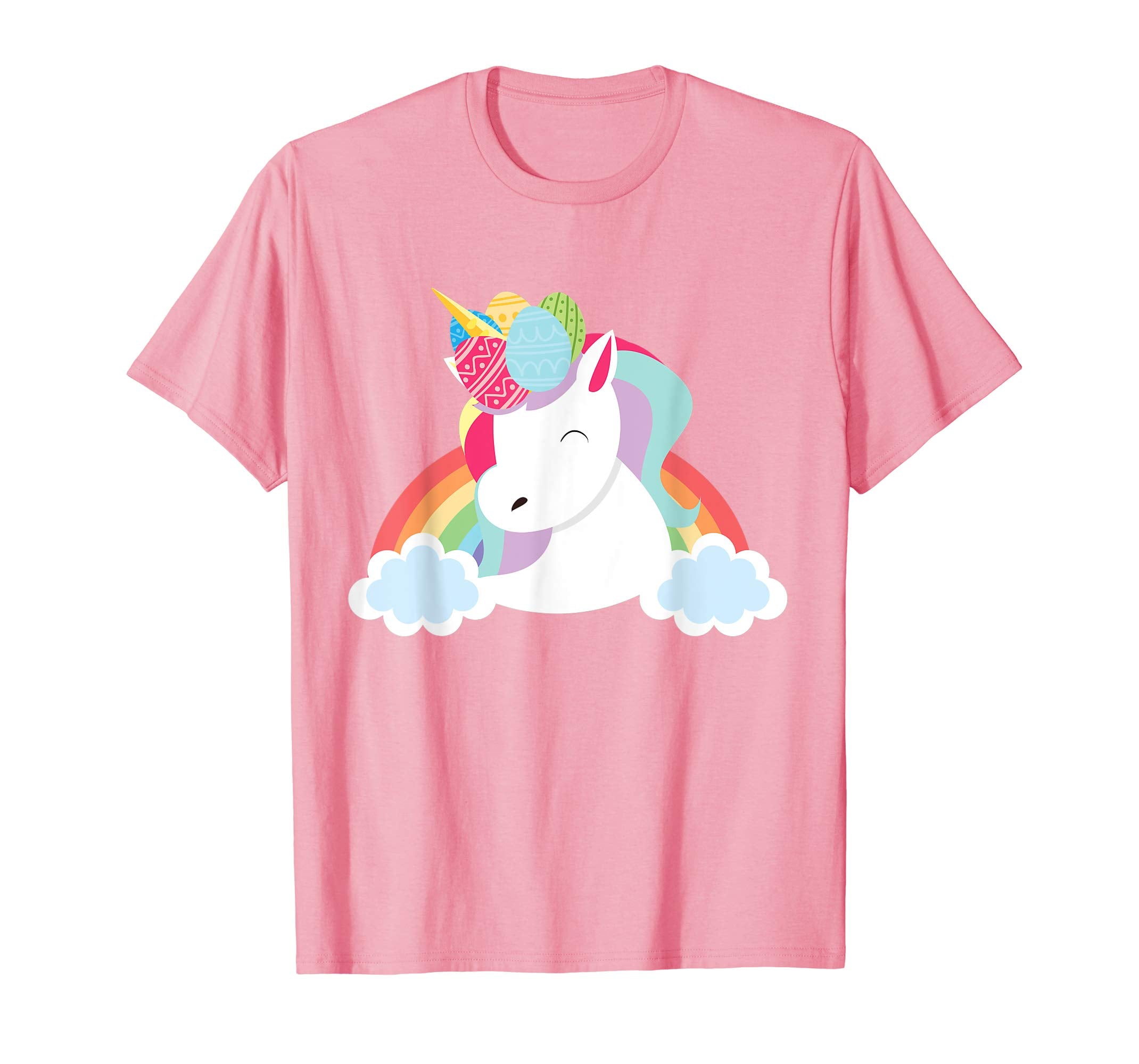 Cool Unicorn With Easter Eggs On Horn Outfit Shirt Gift