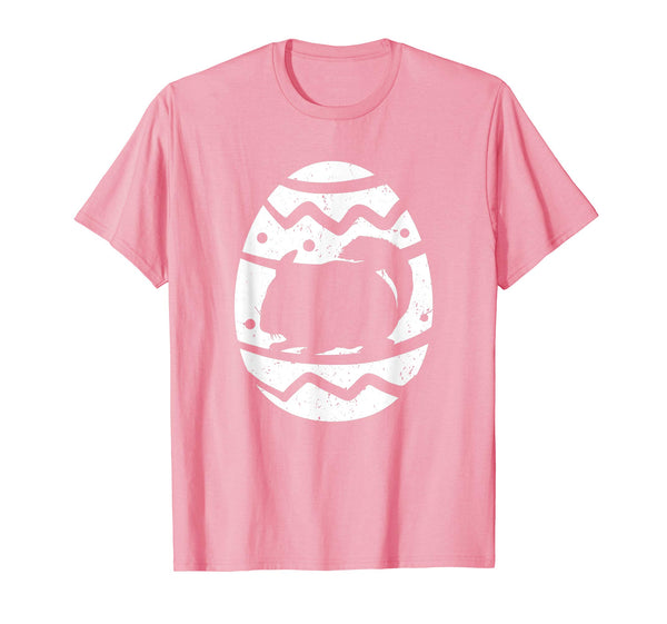 Vintage Chinchilla Happy Easter Egg T-Shirt Easter Gift