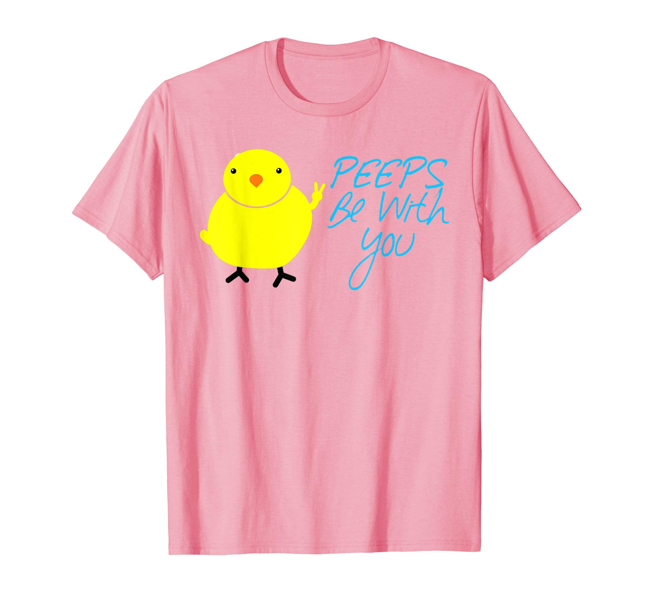 Funny Peeps Chick Giving Peace Sign Easter Shirt
