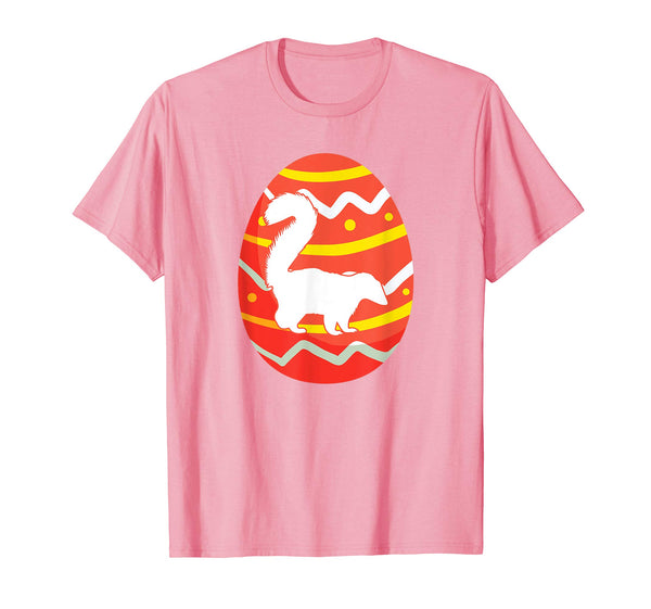 Funny Skunk Easter Egg T-Shirt Gifts for Kids Boys Girls