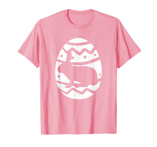 Vintage Rabbit Happy Easter Egg T-Shirt Easter Gift