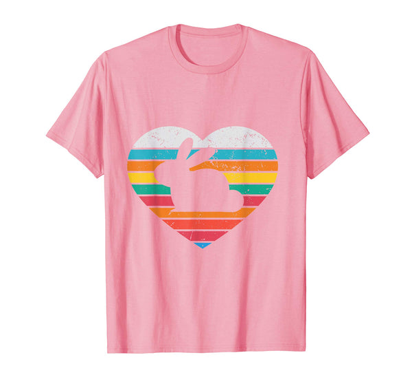 Cute Vintage Bunny Easter Shirt Gift for Kids and Adult