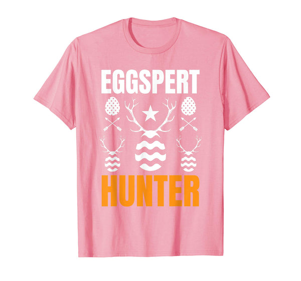Funny Eggspert Hunter T-Shirt Easter Eggs Gift Tee