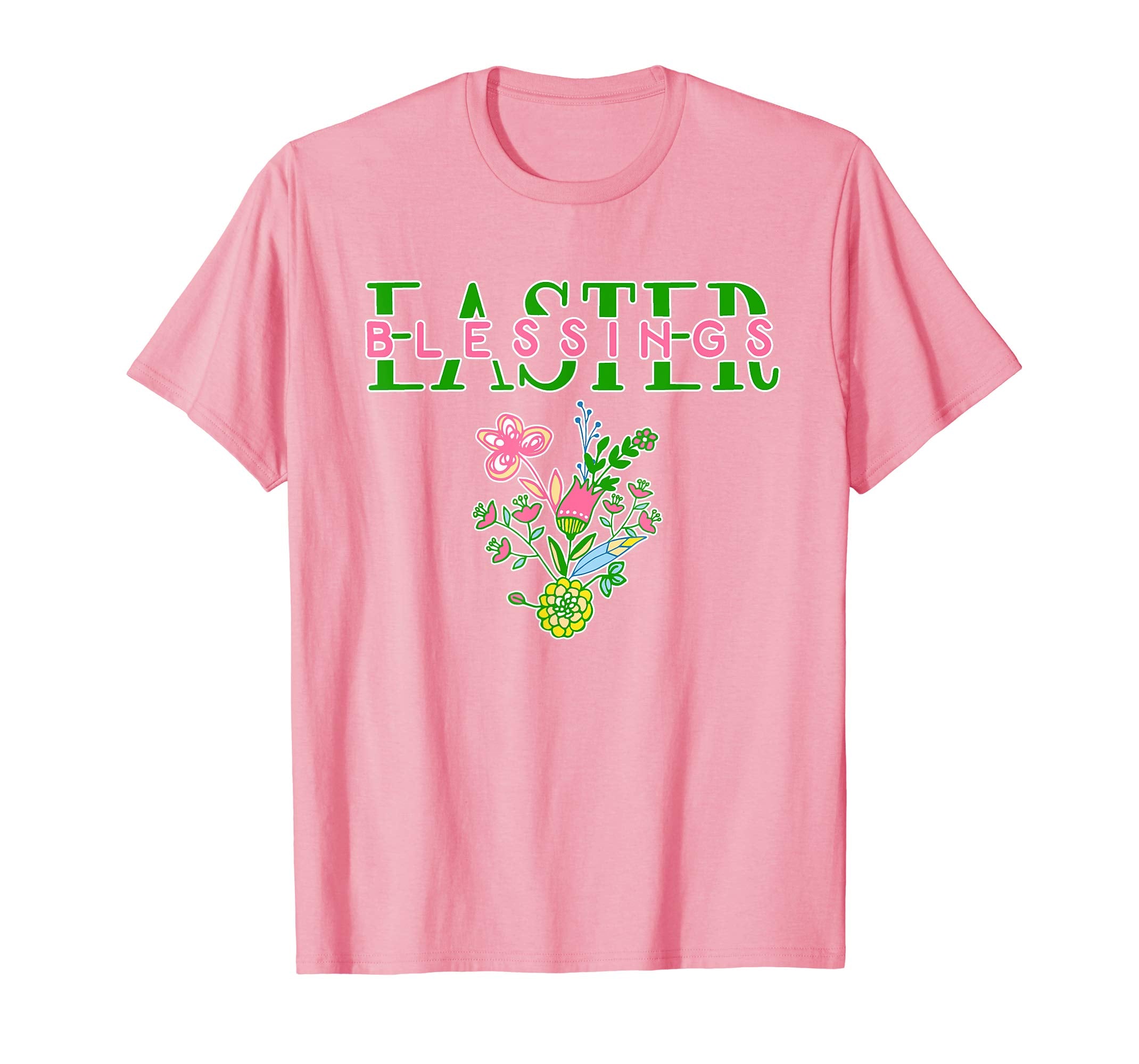 EASTER BLESSINGS T-shirt with Floral Detail