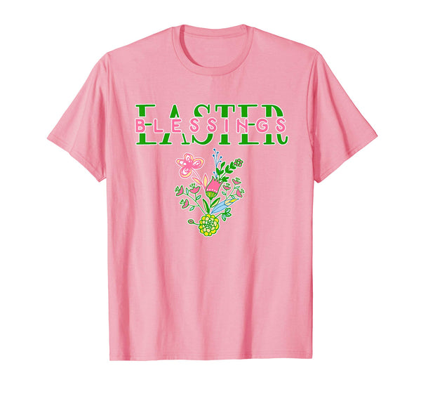 EASTER BLESSINGS T-shirt with Floral Detail