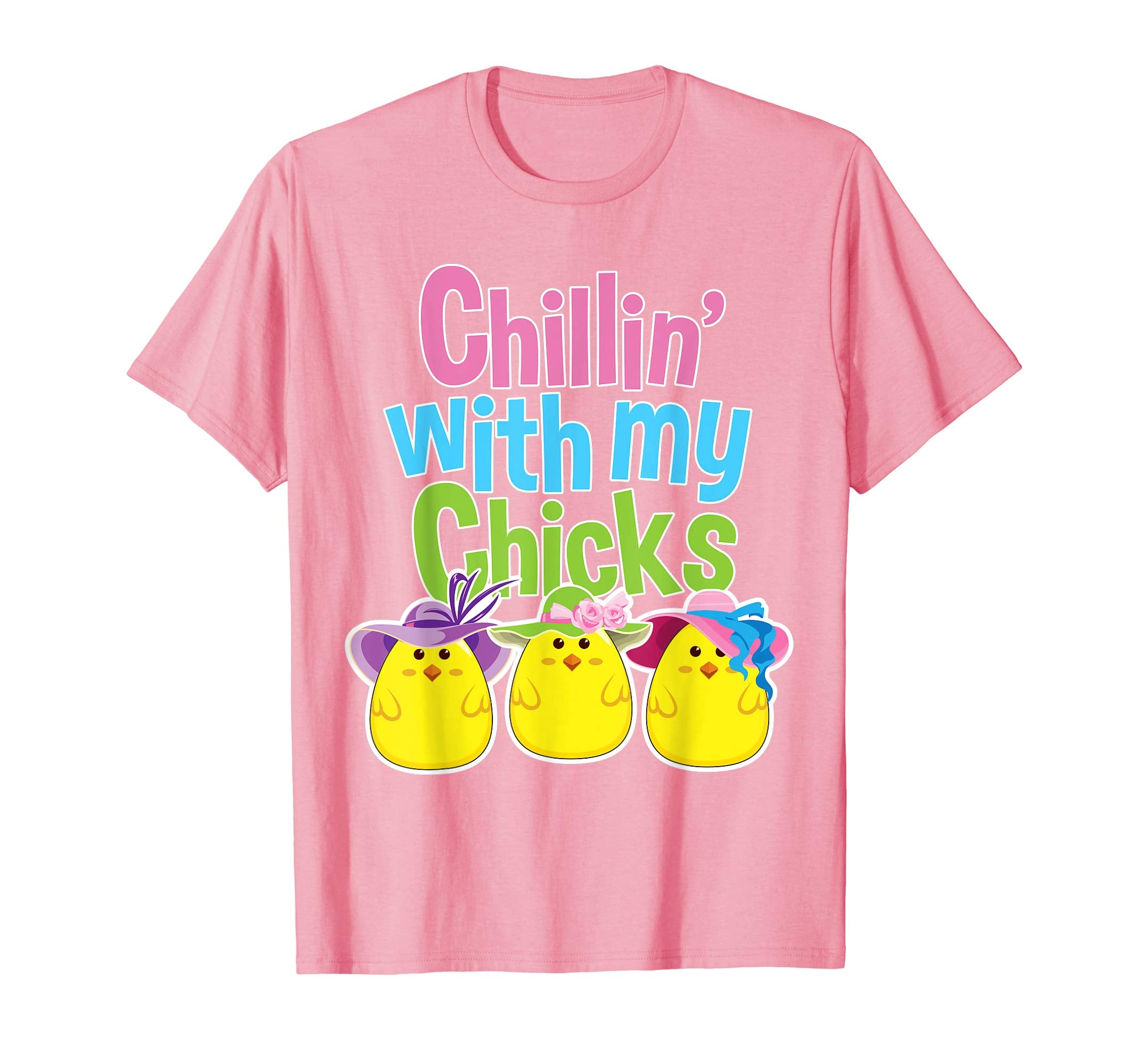 Cute Easter tshirt Chillin with my Chicks Egg Hunt Shirt Tee